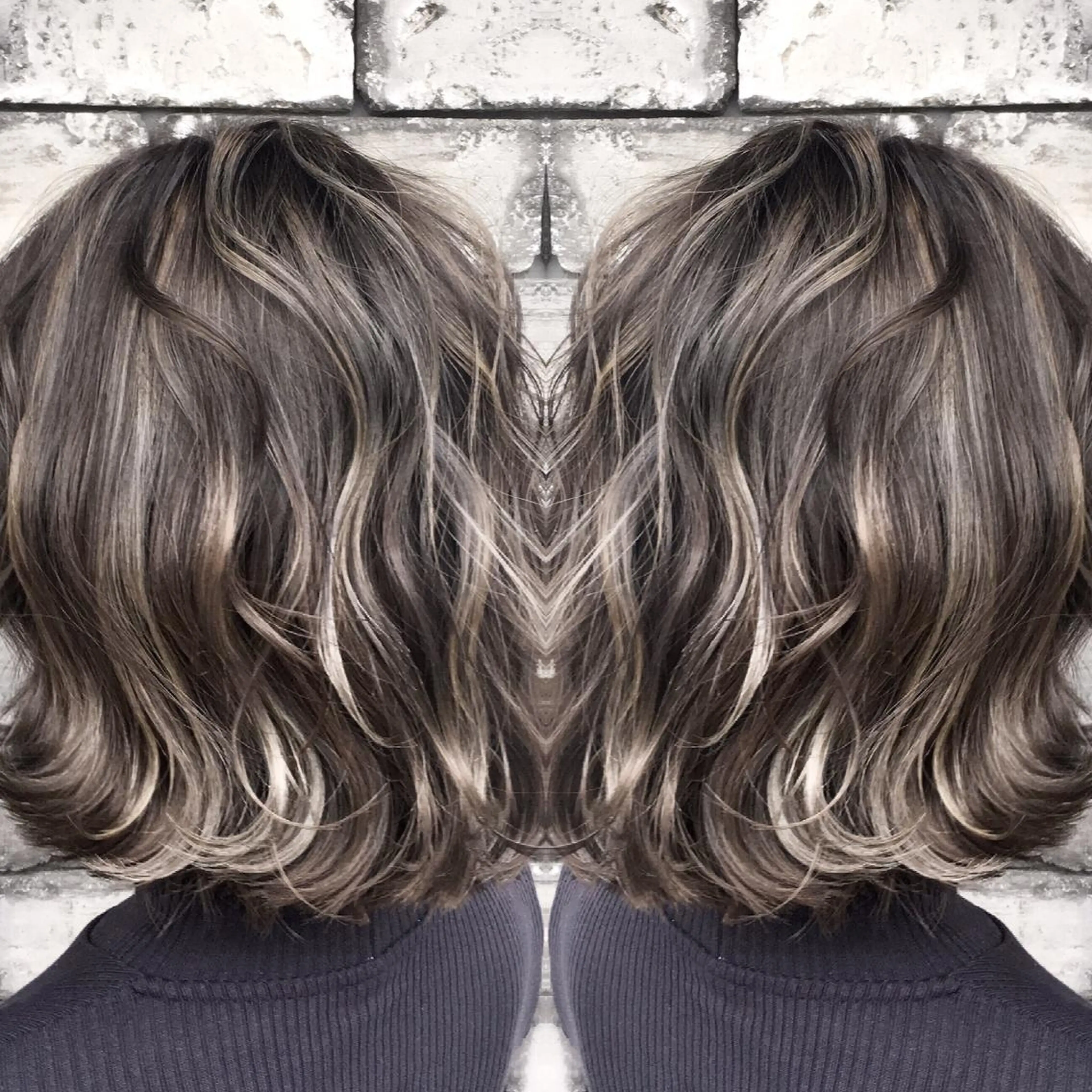 ショート 切りっぱなしボブ 3Dハイライト ボブ 外国人風カラー ハイライト ヘアカラー トリートメント ヘアセット ❤️千葉県代表❤️ 店長❤️柿本翔一朗のヘアスタイル