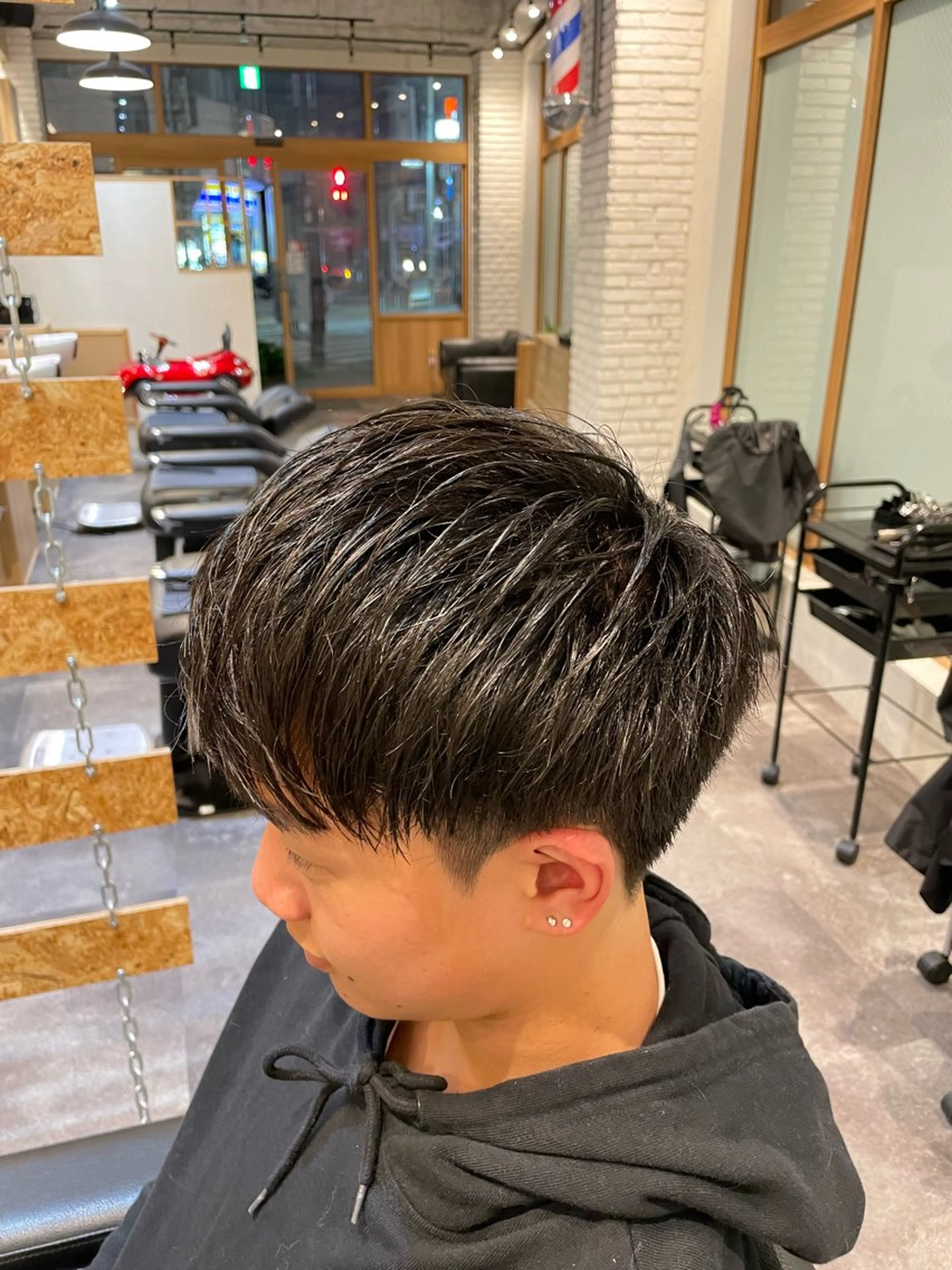 メンズ カット smilehair国分寺店所属・💈barber 中根 龍星のヘアスタイル