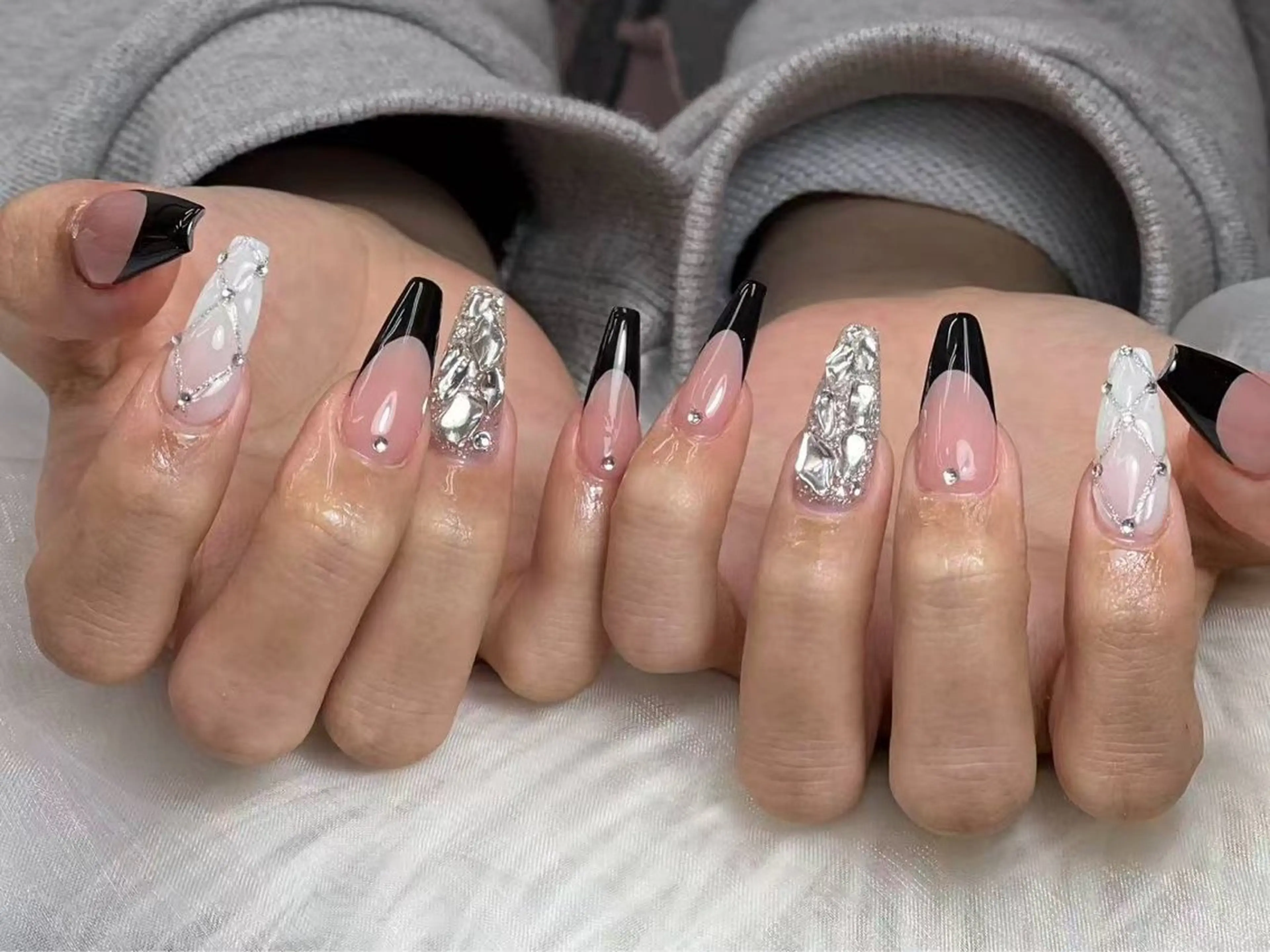 メンズ ネイル ハンドネイル Bloom スカルプ専門店のネイルデザイン