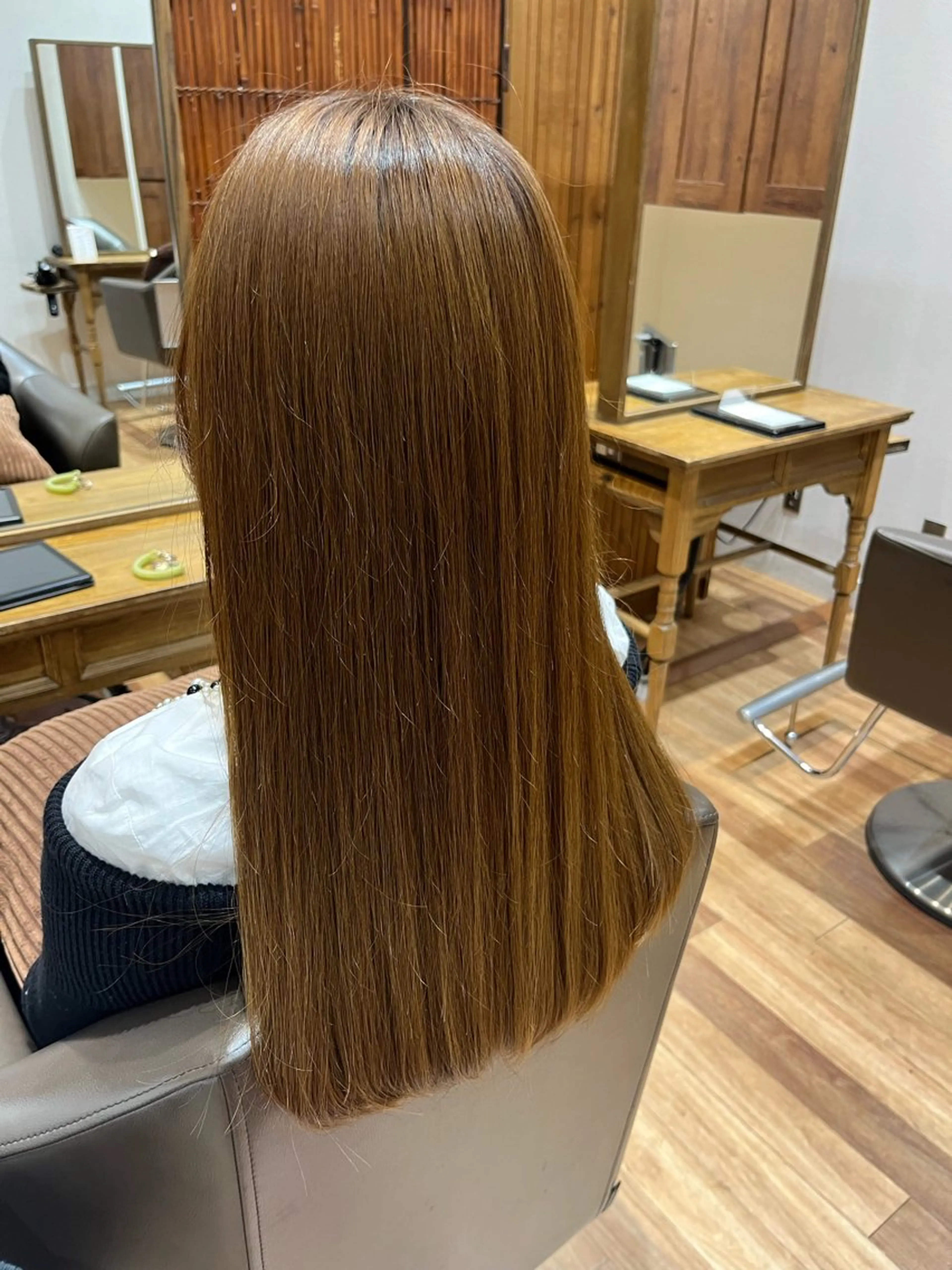 ロング 🎀ツヤ暖色カラー 🎀大塚ナオミのヘアスタイル