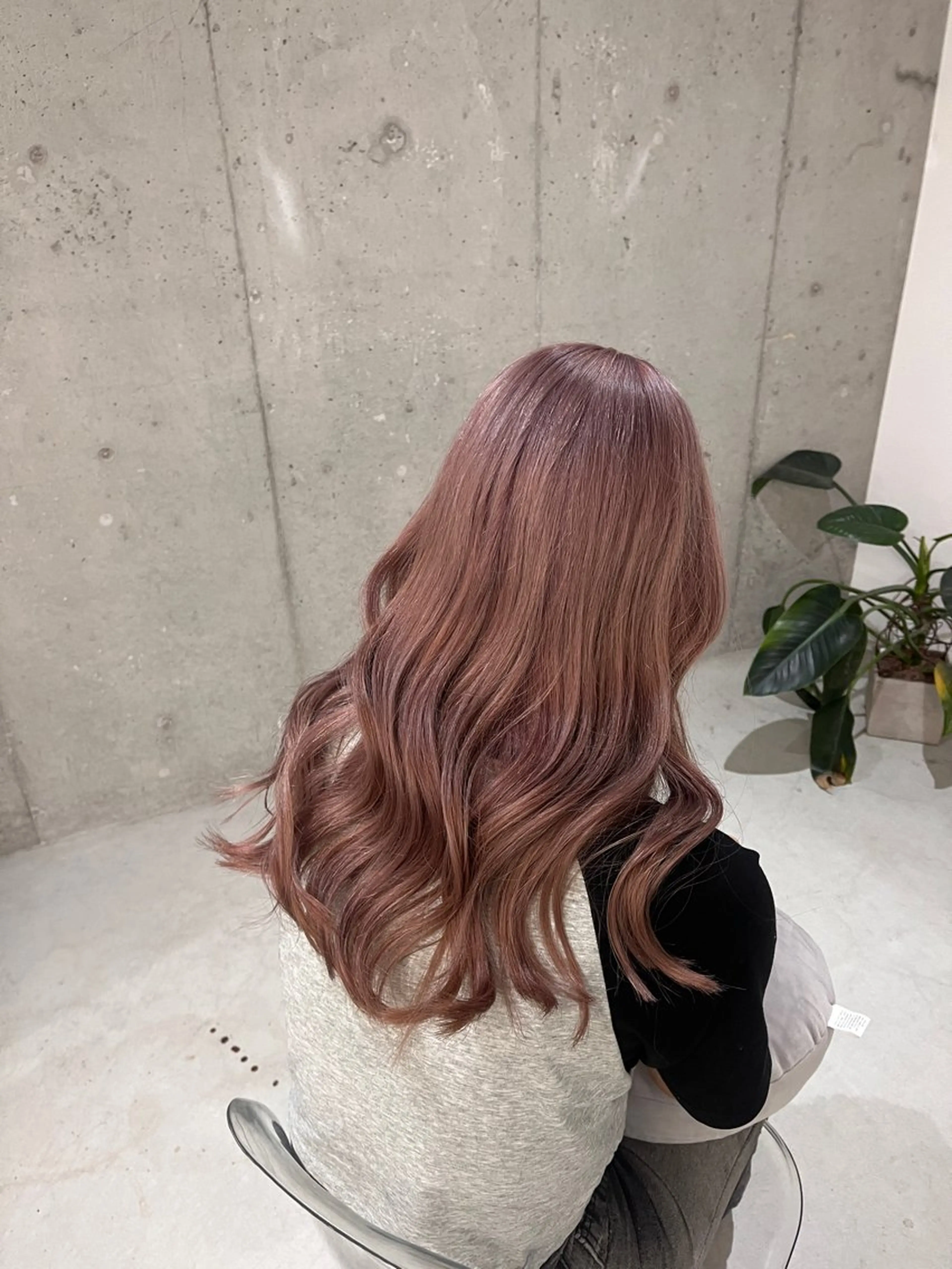カラー nico所属・KANNA🩵 nico 東心斎橋のヘアスタイル