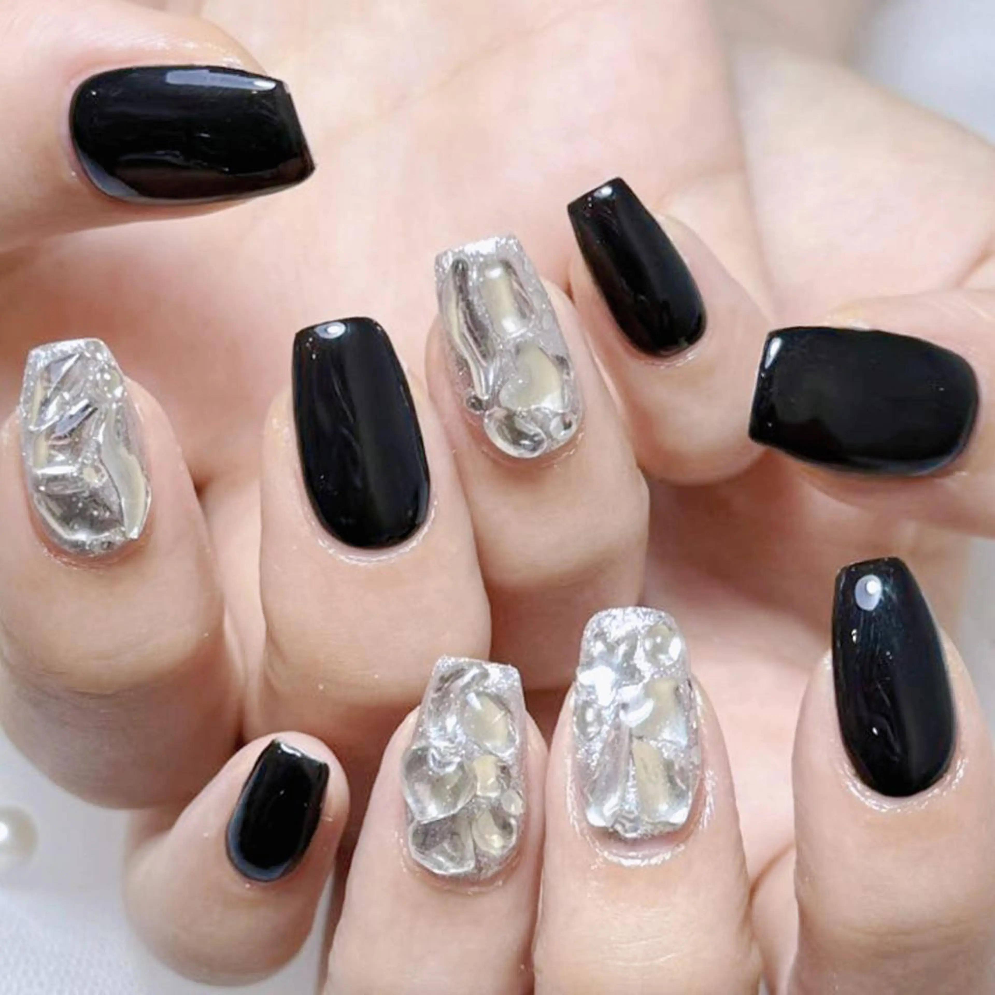 ネイル ハンドネイル DIAMOND Nail🍒のネイルデザイン