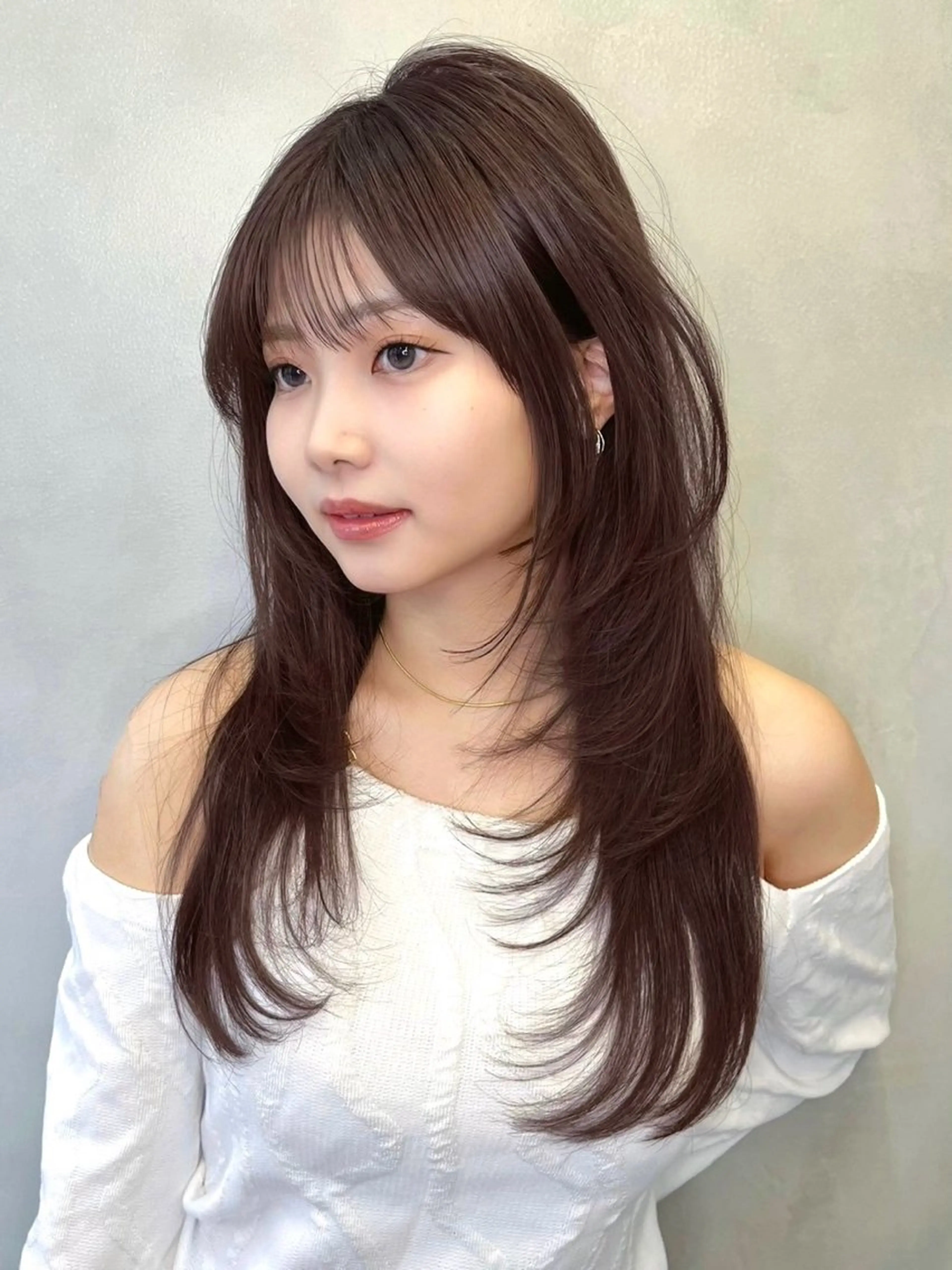 ロング カット トリートメント 大宮🤍縮毛矯正 レイヤー🪽なるのヘアスタイル