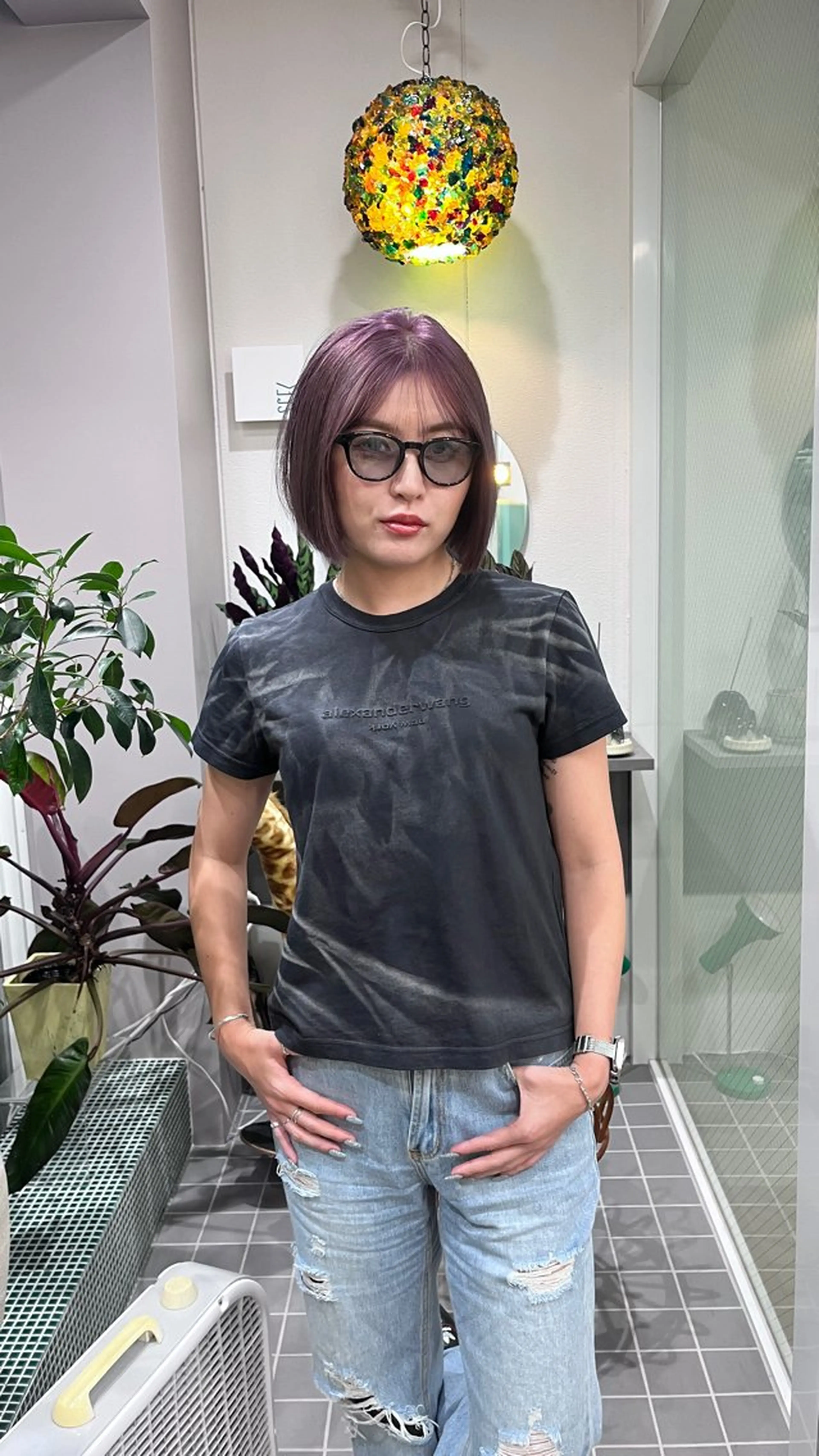 ショート カラー カット ヘアカラー トリートメント 堀江/心斎橋/西大橋 四ツ橋【Vers】のヘアスタイル