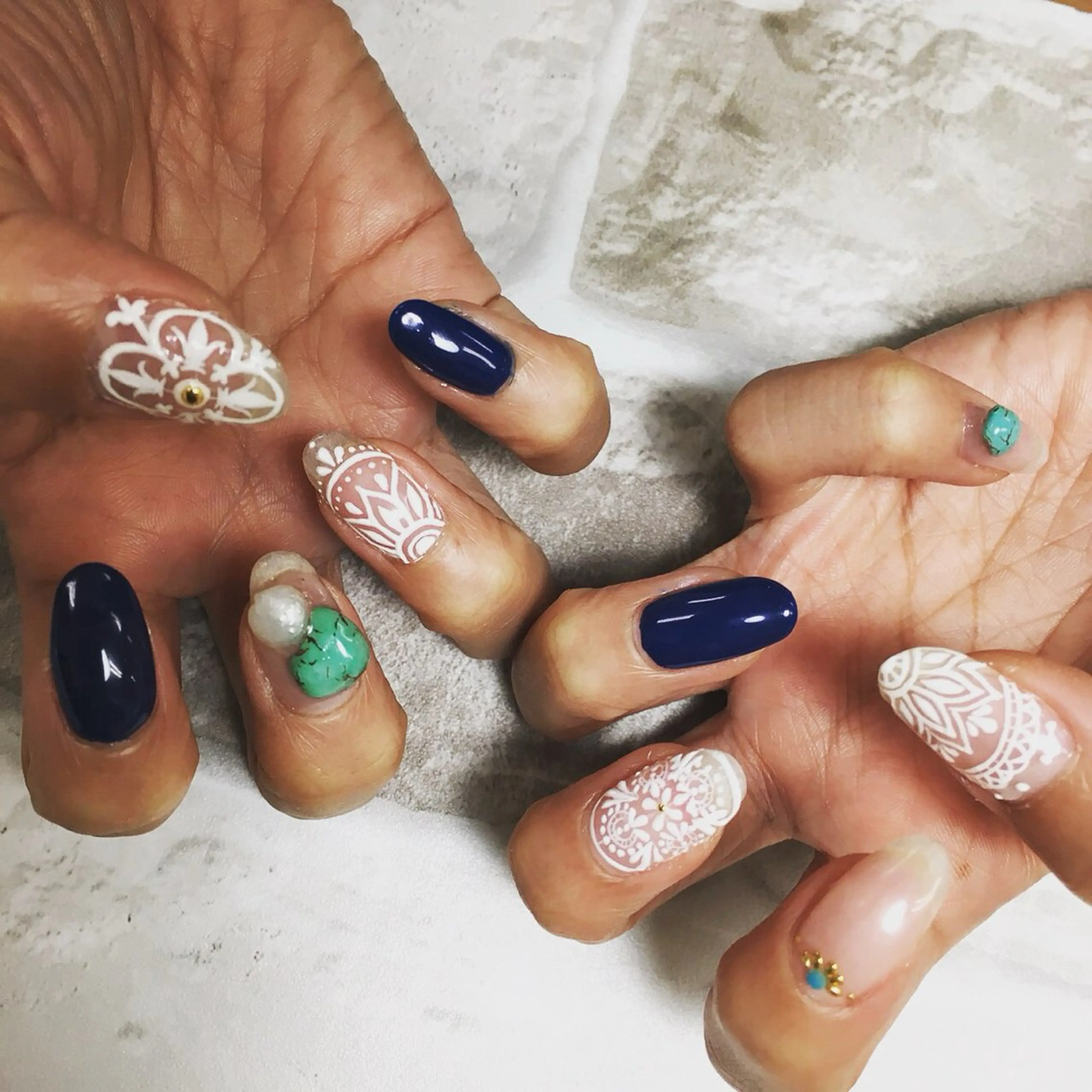 ネイル アートネイル ジェルネイル AZNAIL matsudaのネイルデザイン