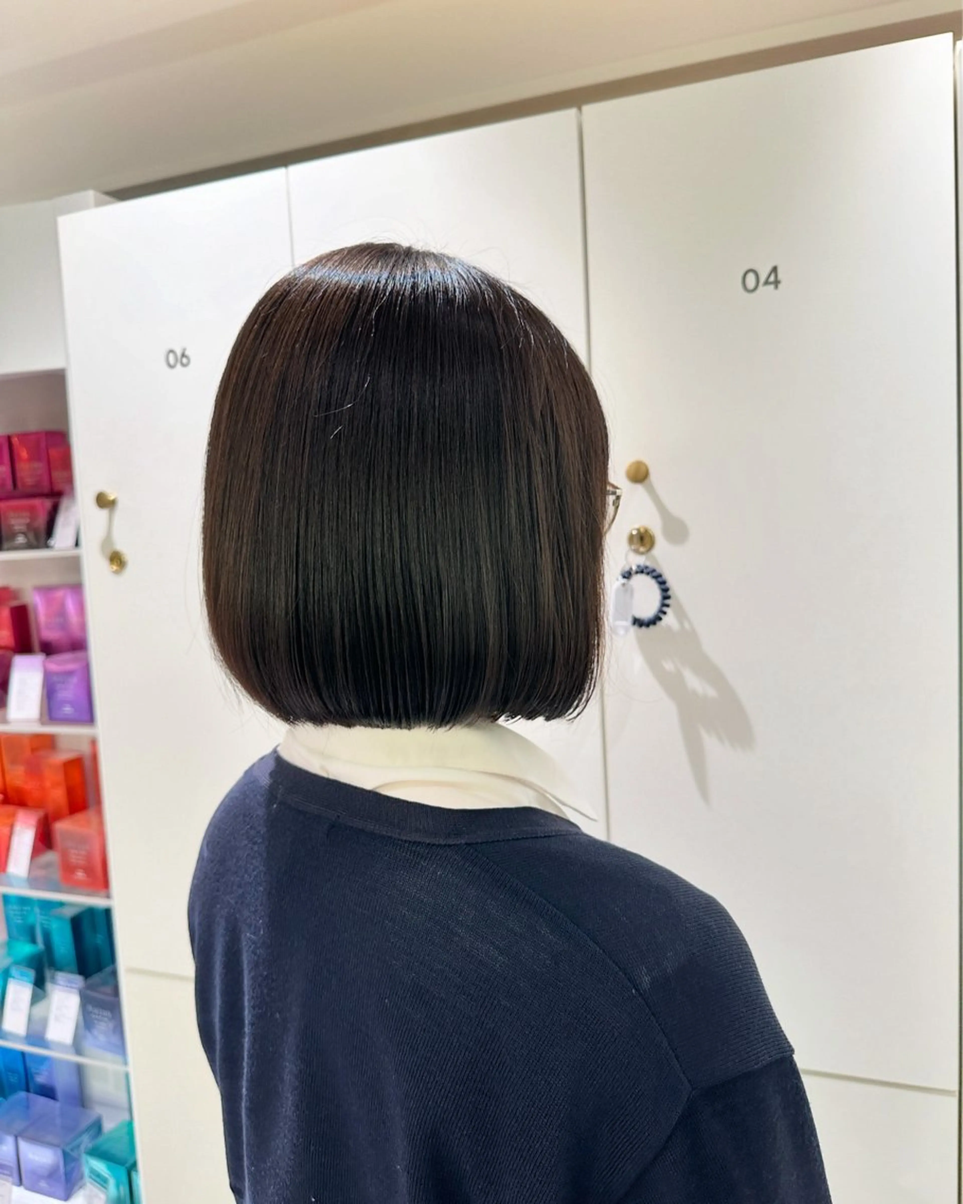 ミディアム ボブ 川上 彩夏のヘアスタイル