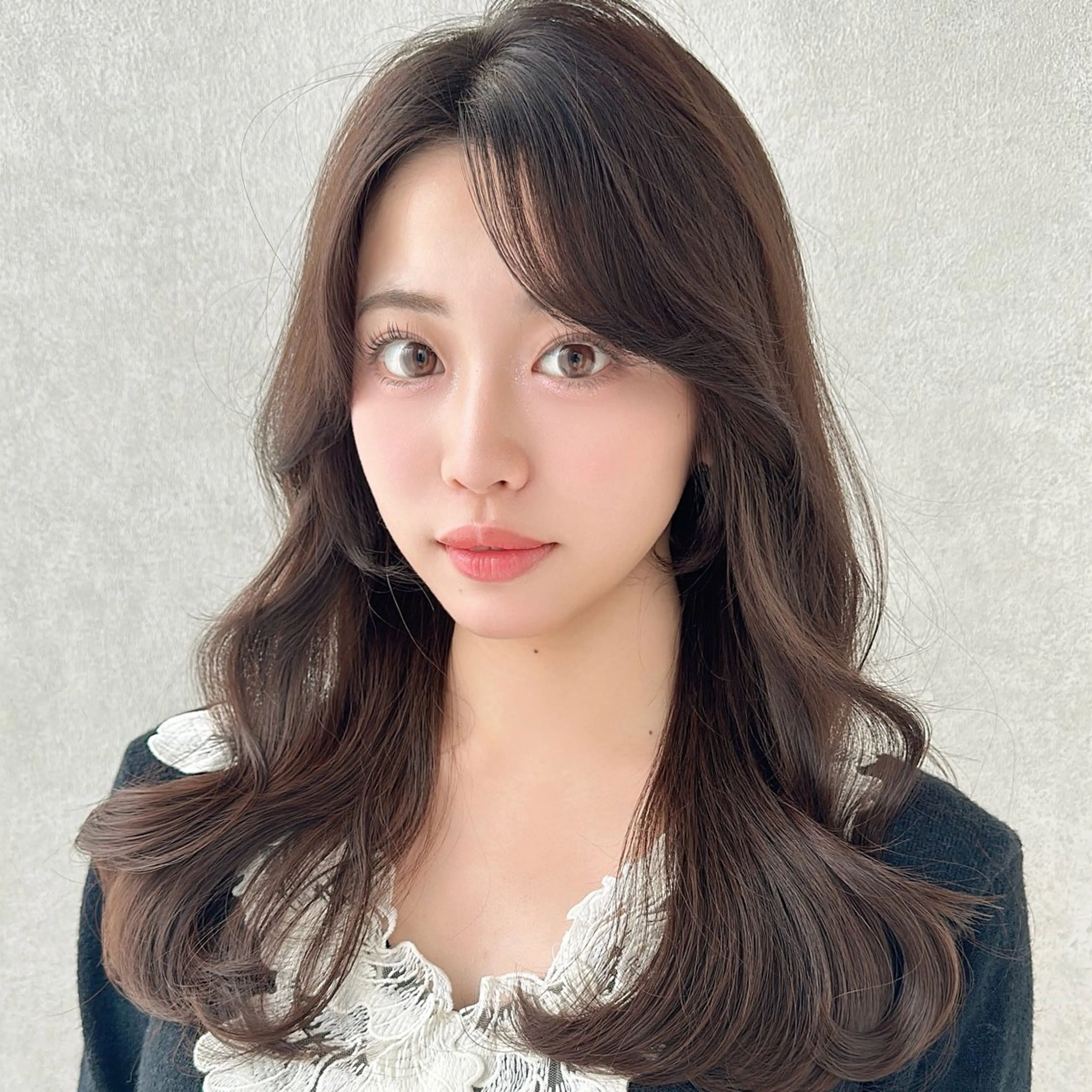 セミロング カラー パーマ ヘアアレンジ FERiCIA.  表参道所属・レイヤーカット 🪄吉野翔悟のヘアスタイル