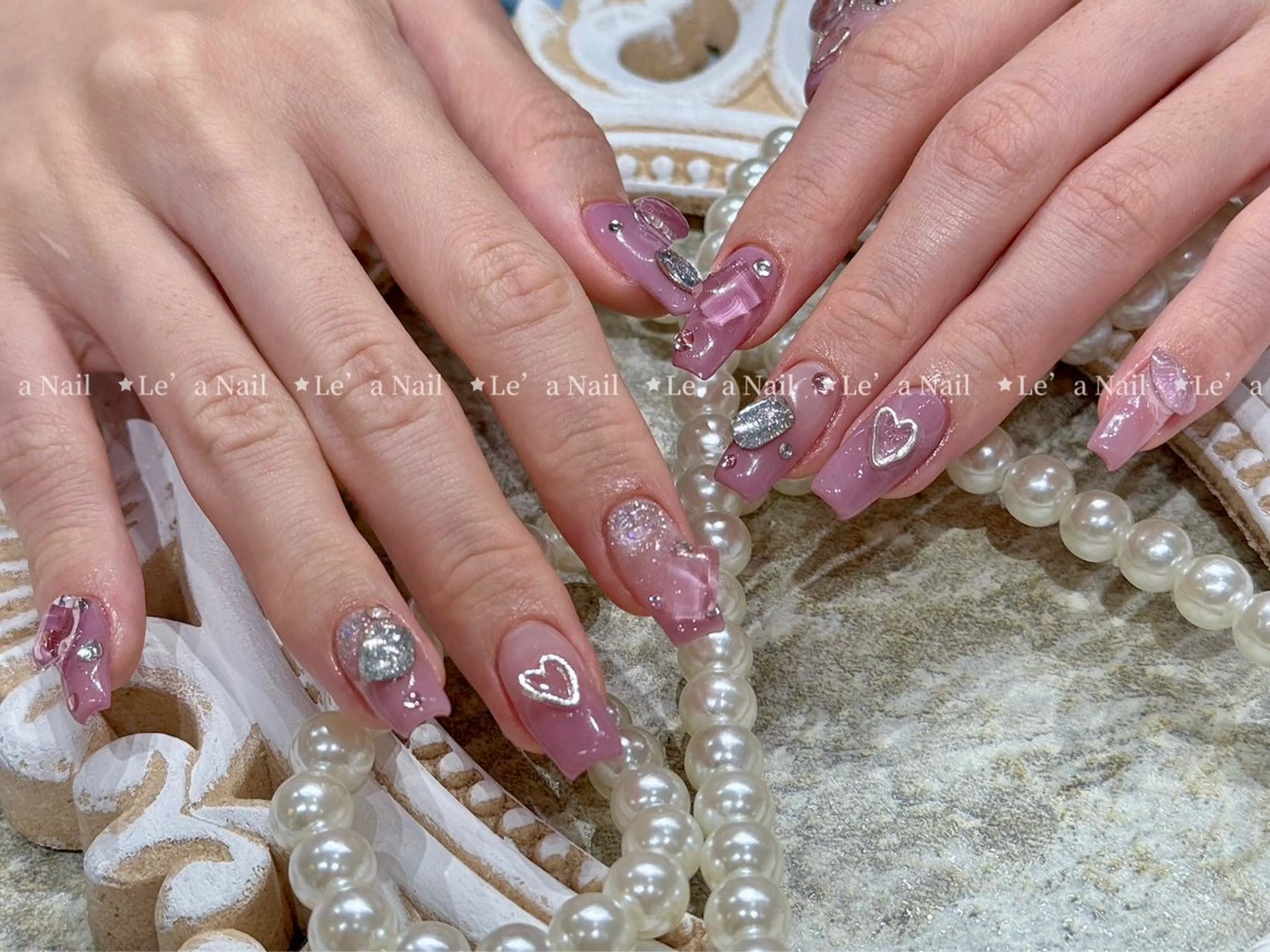 ネイル スカルプ専門 Lea  nailのネイルデザイン