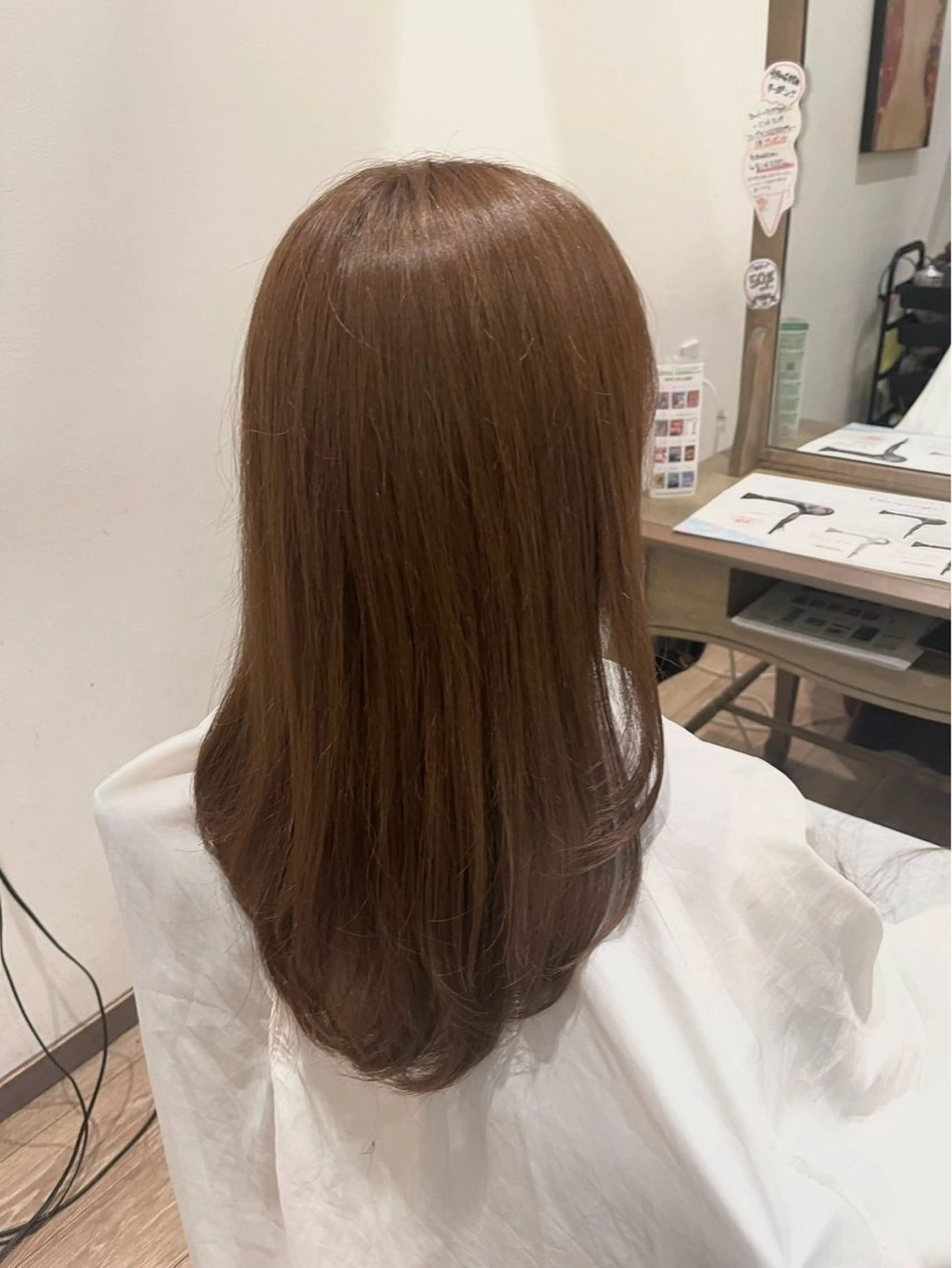 ロング HELME(エルメ)なんばマルイ所属・moriyama momoのヘアスタイル