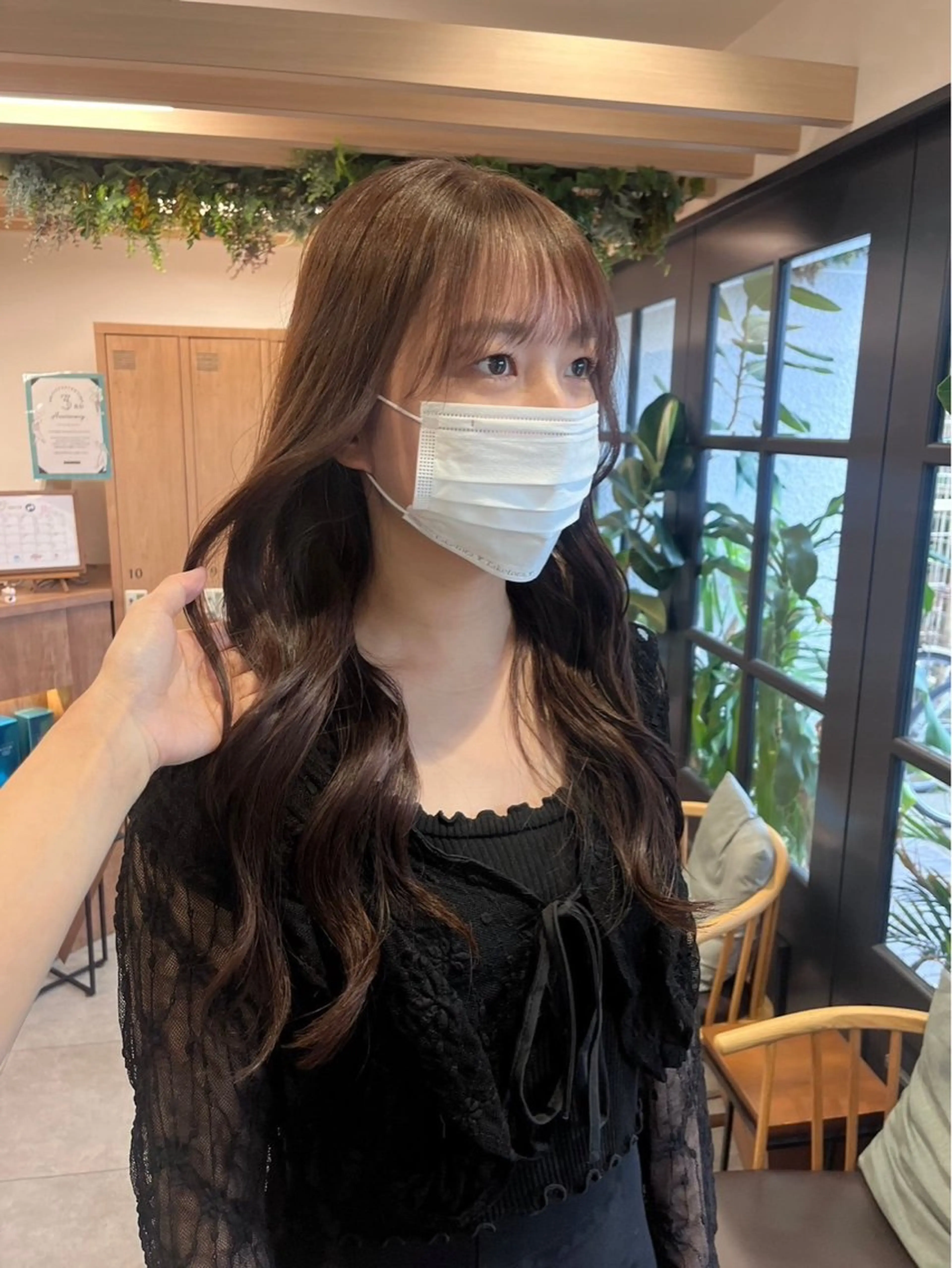 ロング カラー 透明感カラー ヘアカラー 🍒透明感カラー mutsuki🍒のヘアスタイル