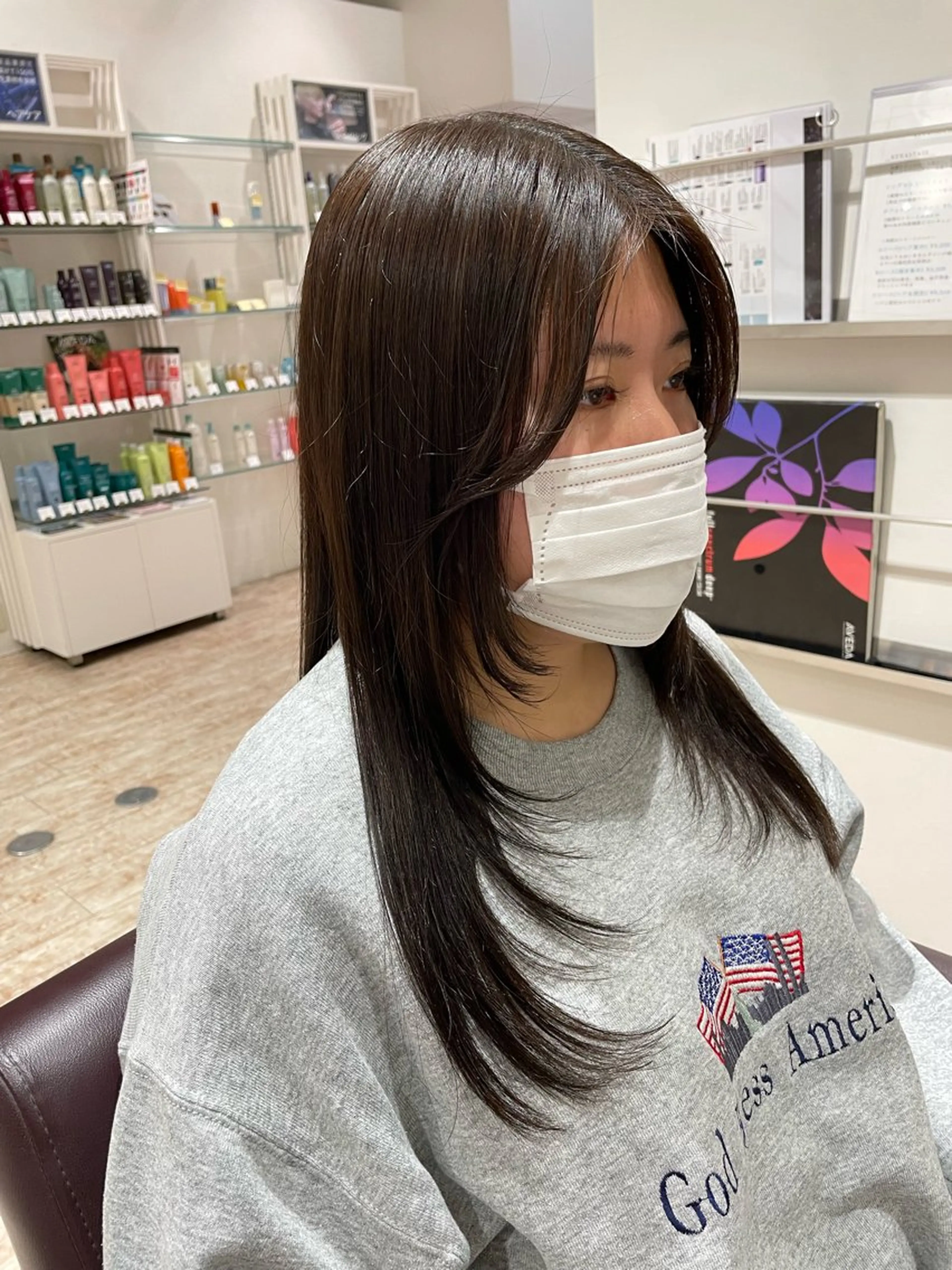 ロング behive  駅前店所属・菊地 桃花のヘアスタイル