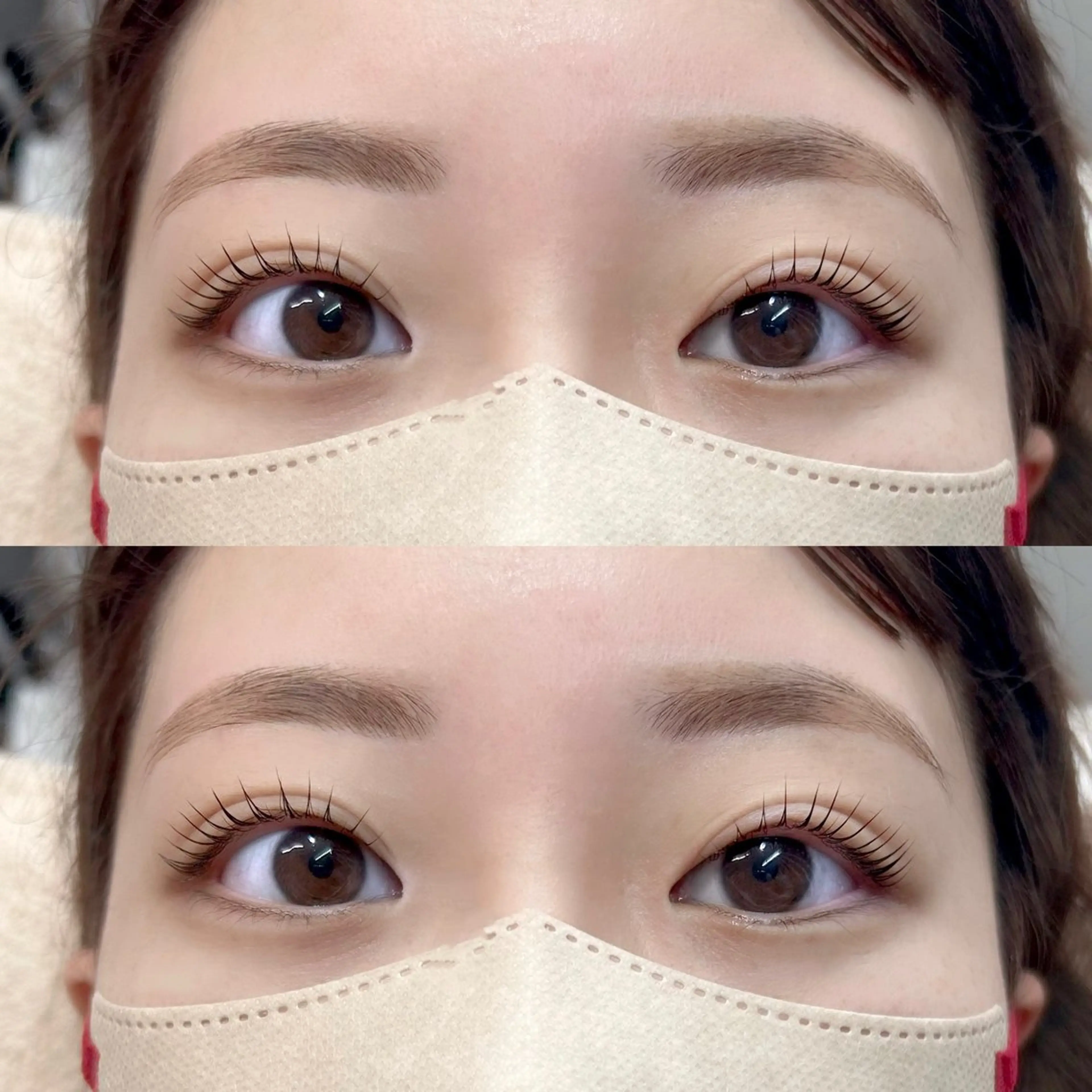 マツエク・マツパ パリジェンヌラッシュリフト マツパ H  eyelash ⌇𝐦𝐢𝐮 ☽のマツエク・マツパデザイン