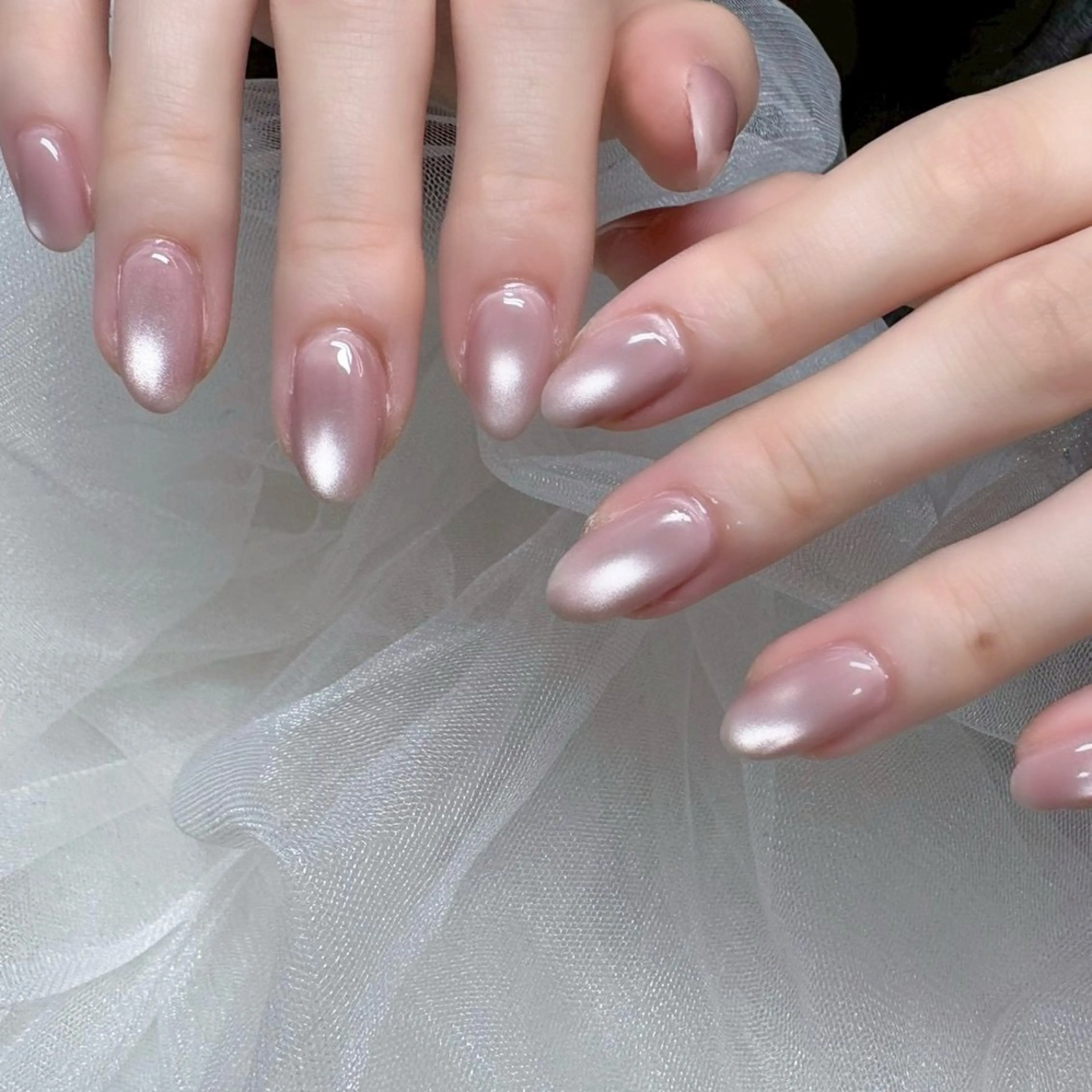 ネイル ピンク ハンドネイル フットネイル 中野駅徒歩1分 ミオのネイルデザイン