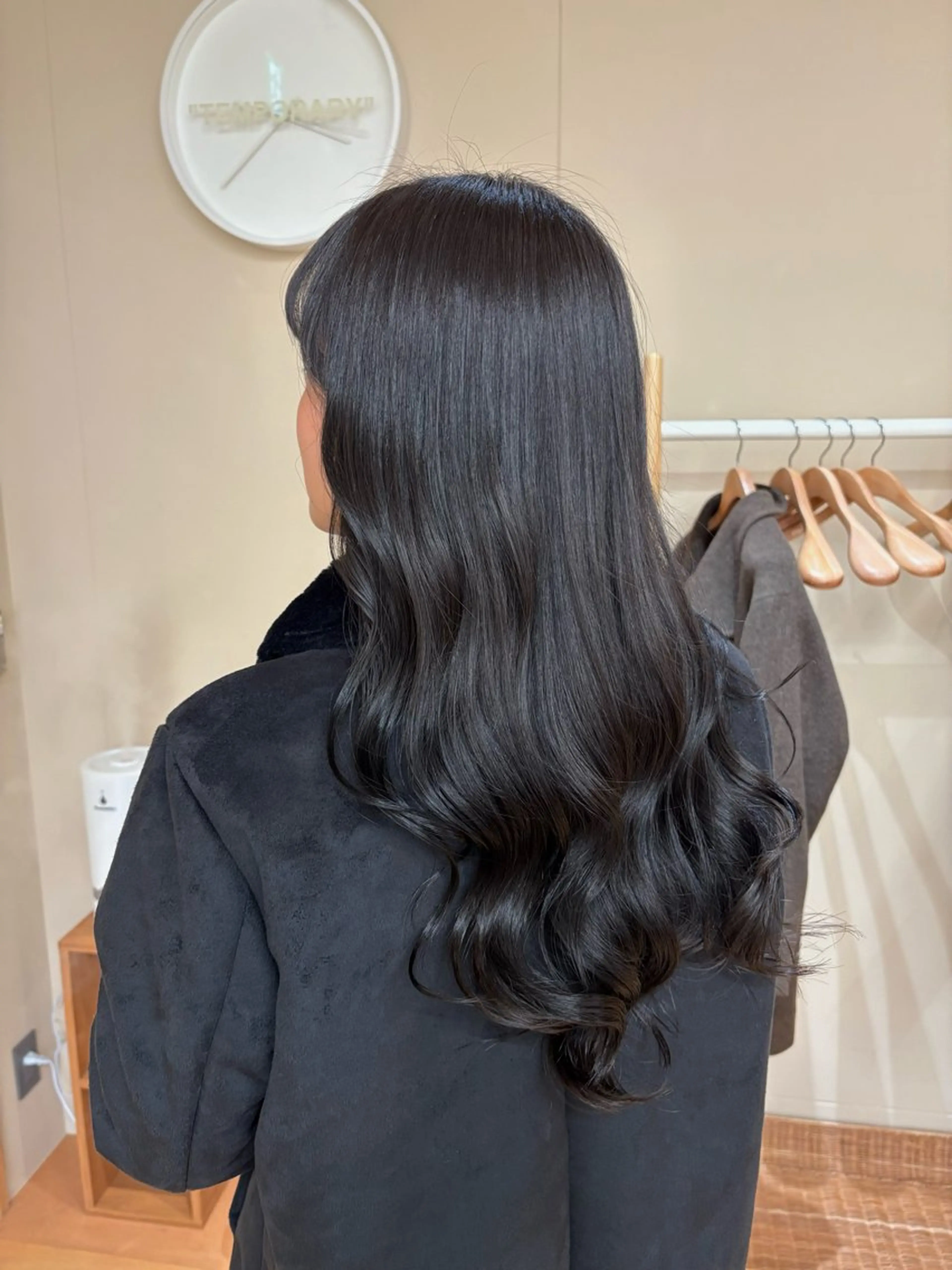 ロング カラー カット ヘアカラー トリートメント 暖色＊ベージュ ＊くらたあやかのヘアスタイル