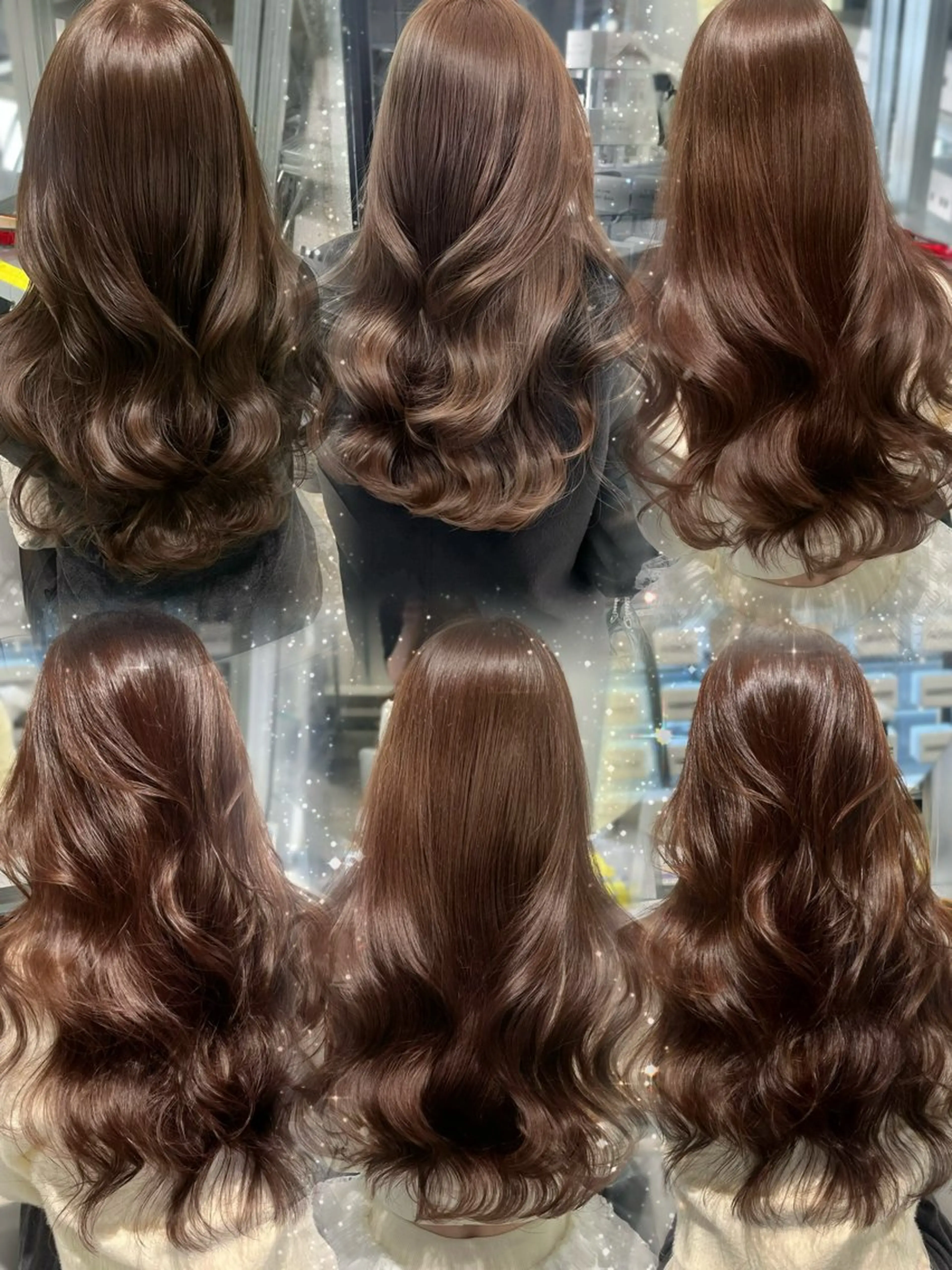 ロング カラー カット ヘアカラー トリートメント 髙木 由支奈のヘアスタイル