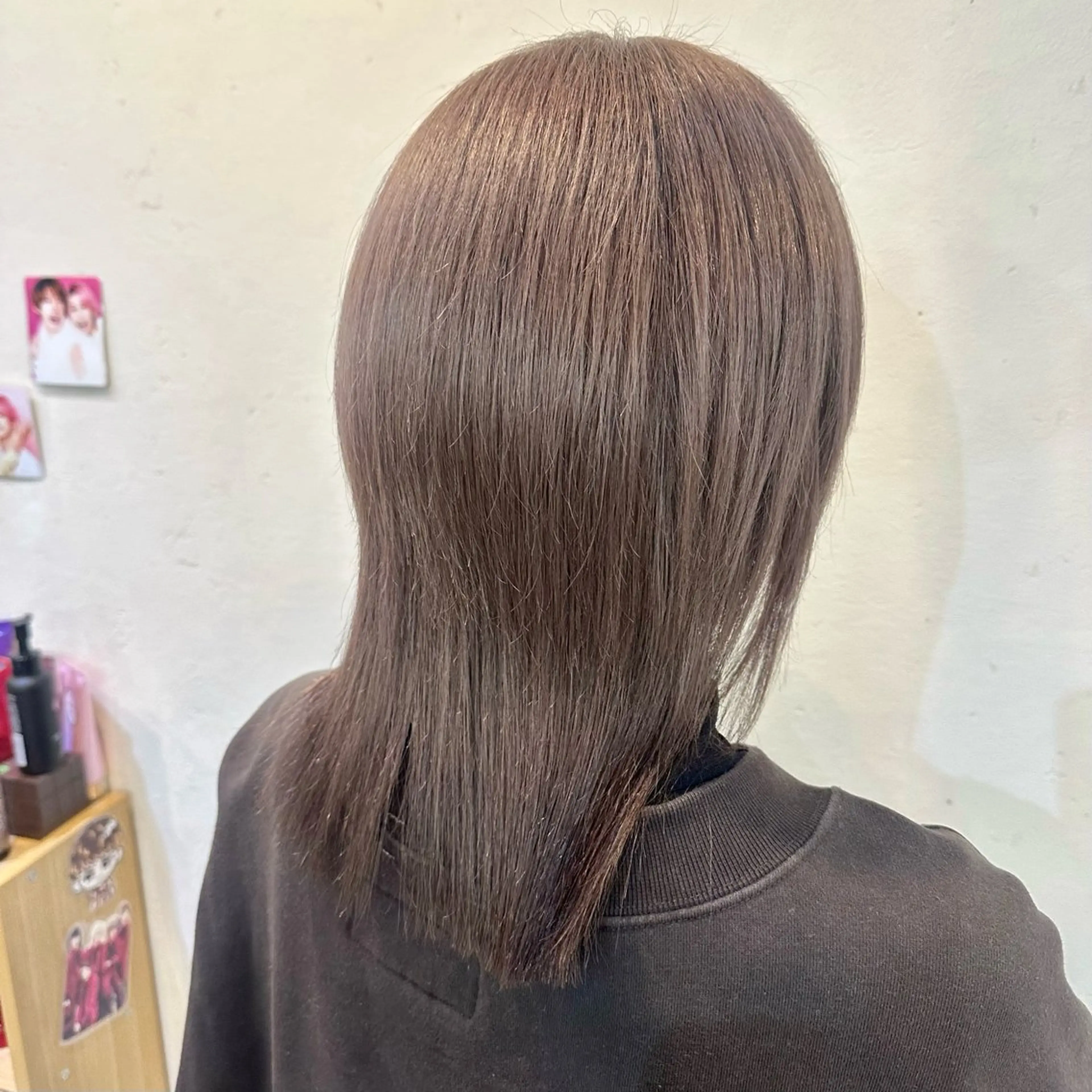 セミロング カラー 透明感カラー/ 🫧みずほ🫧のヘアスタイル