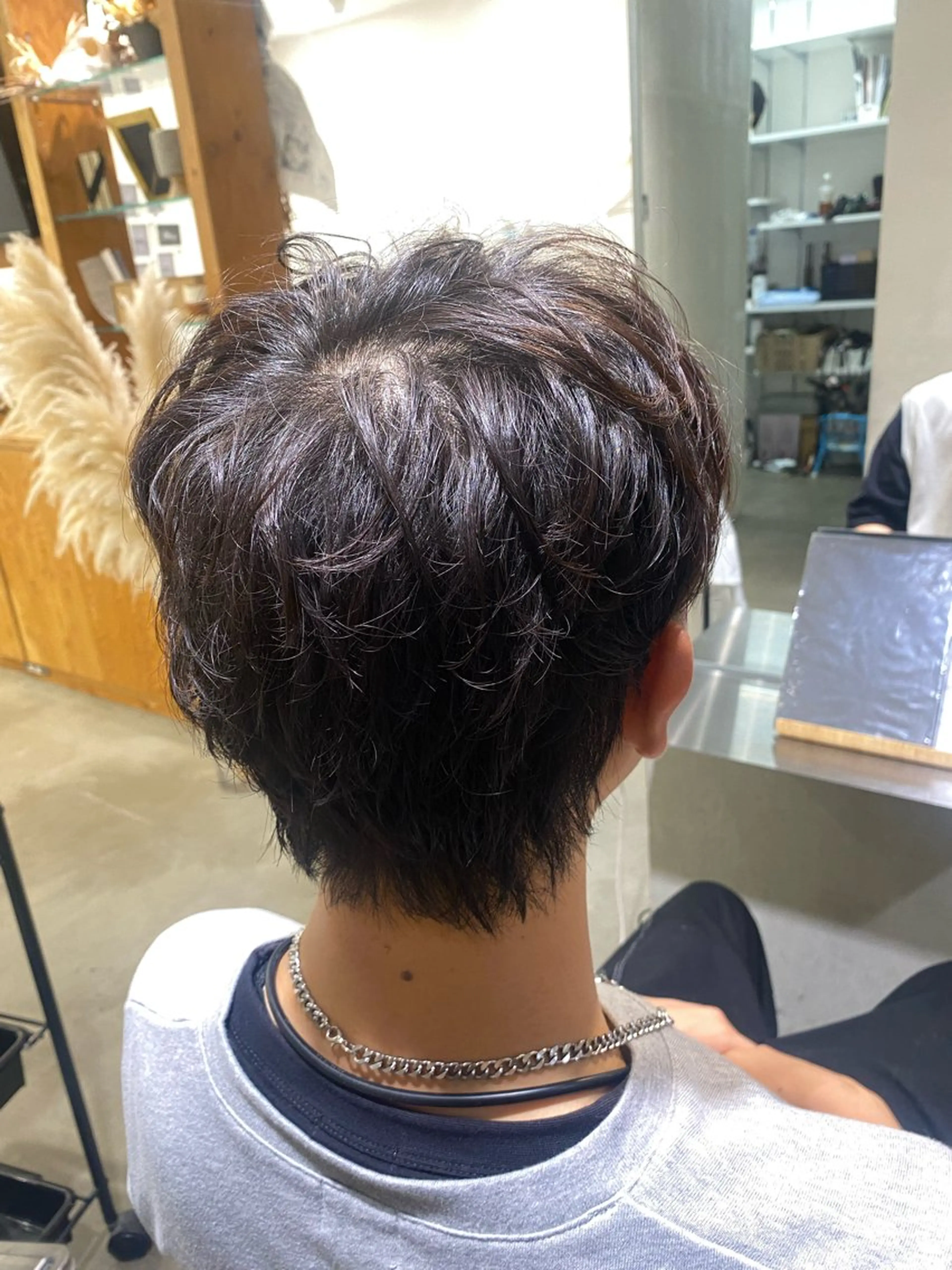 メンズ 透明感カラー 天羅のヘアスタイル