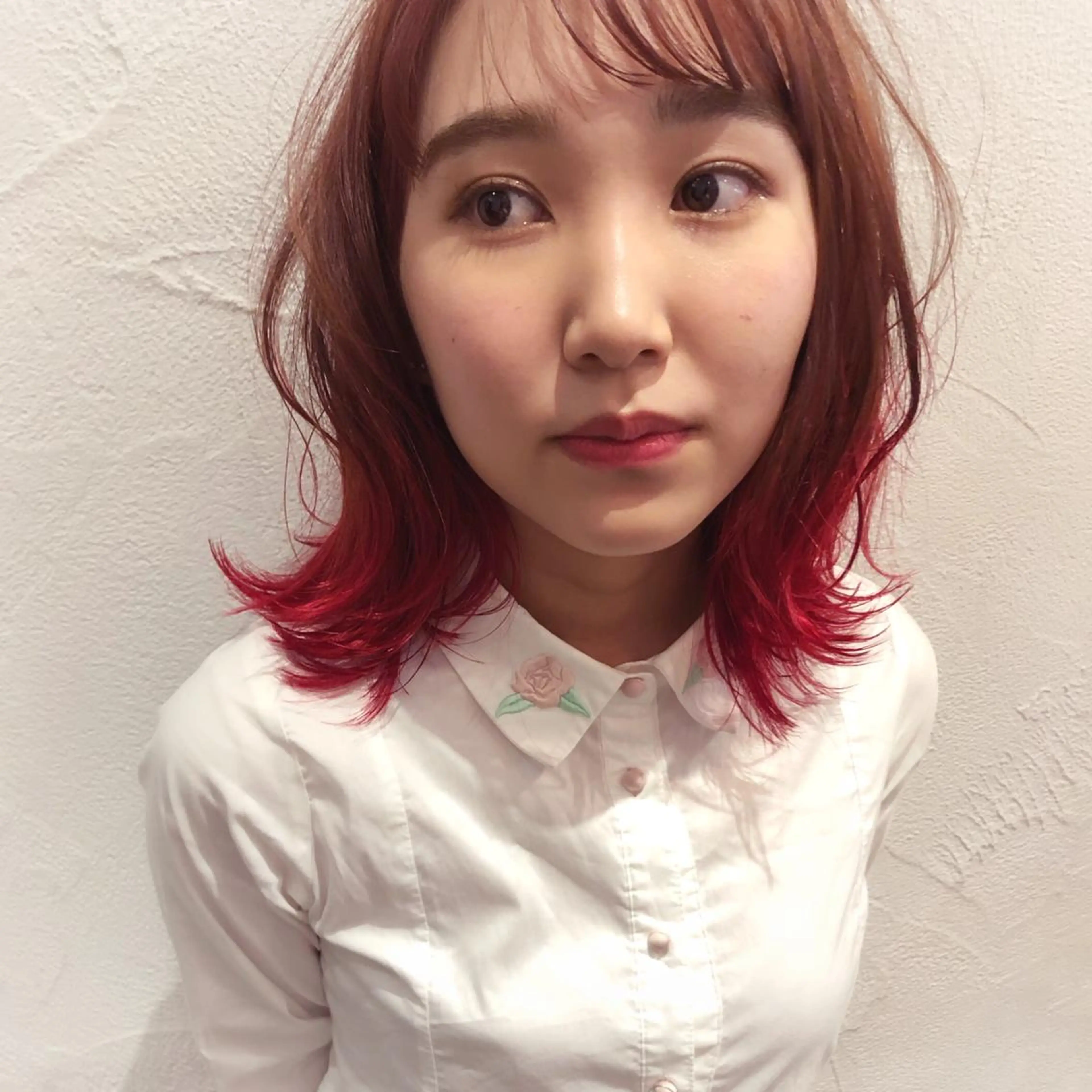 ミディアム ヘアカラー CUORE クオーレのヘアスタイル