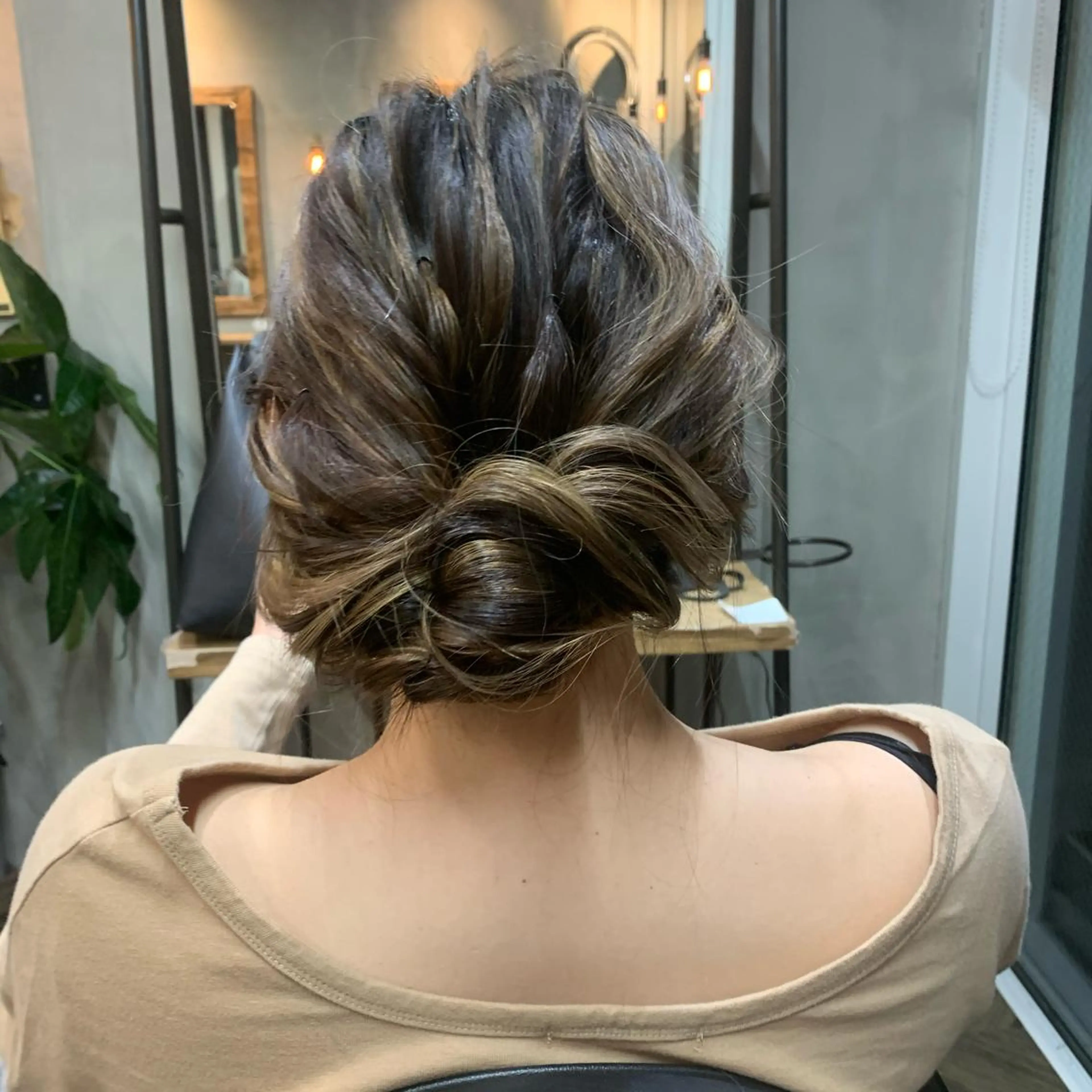 ヘアアレンジ マホ/日吉/髪質改善 /レイヤー/ガーリーのヘアスタイル