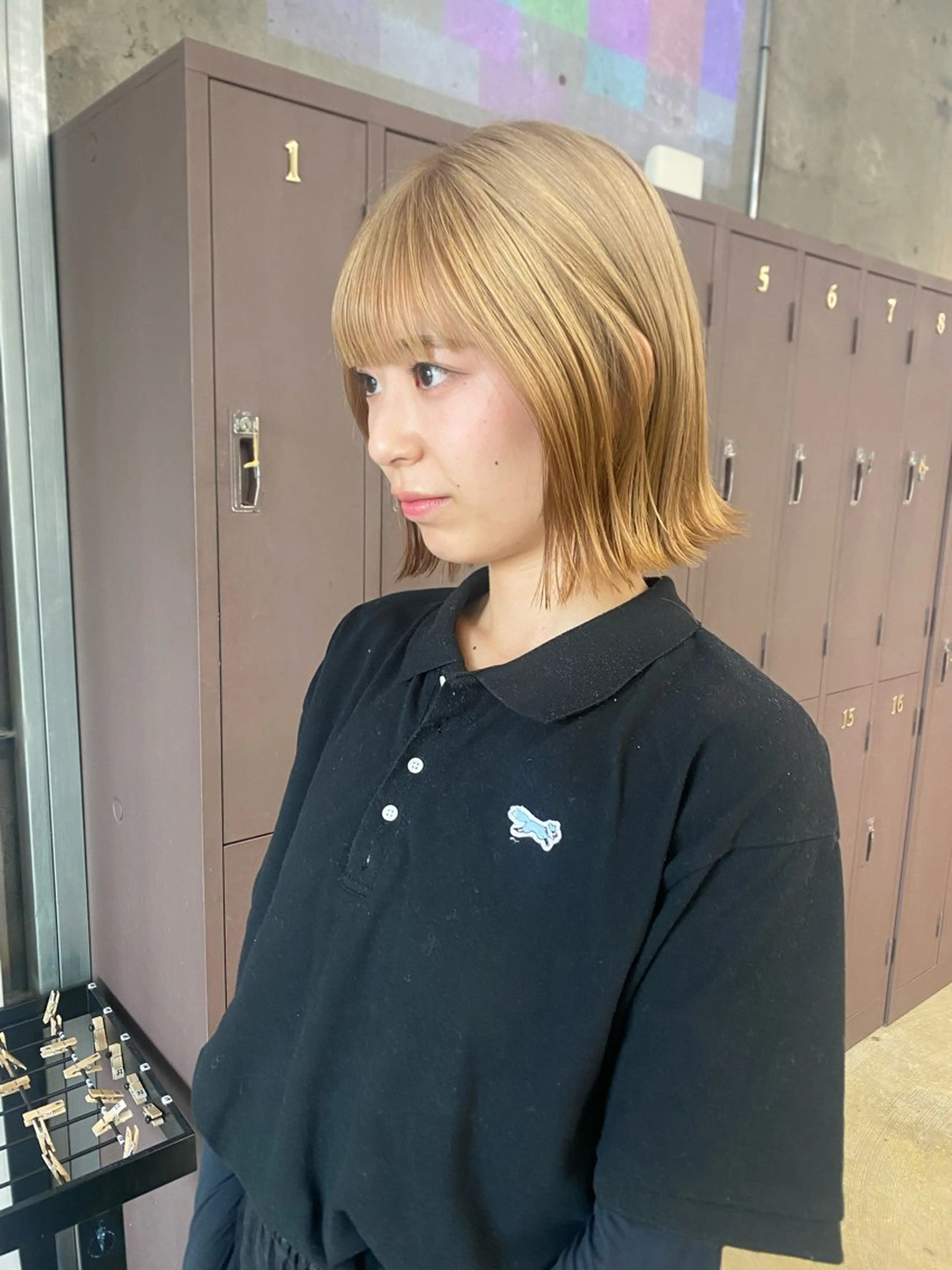 カット+ブリーチカラー+トリートメントの写真