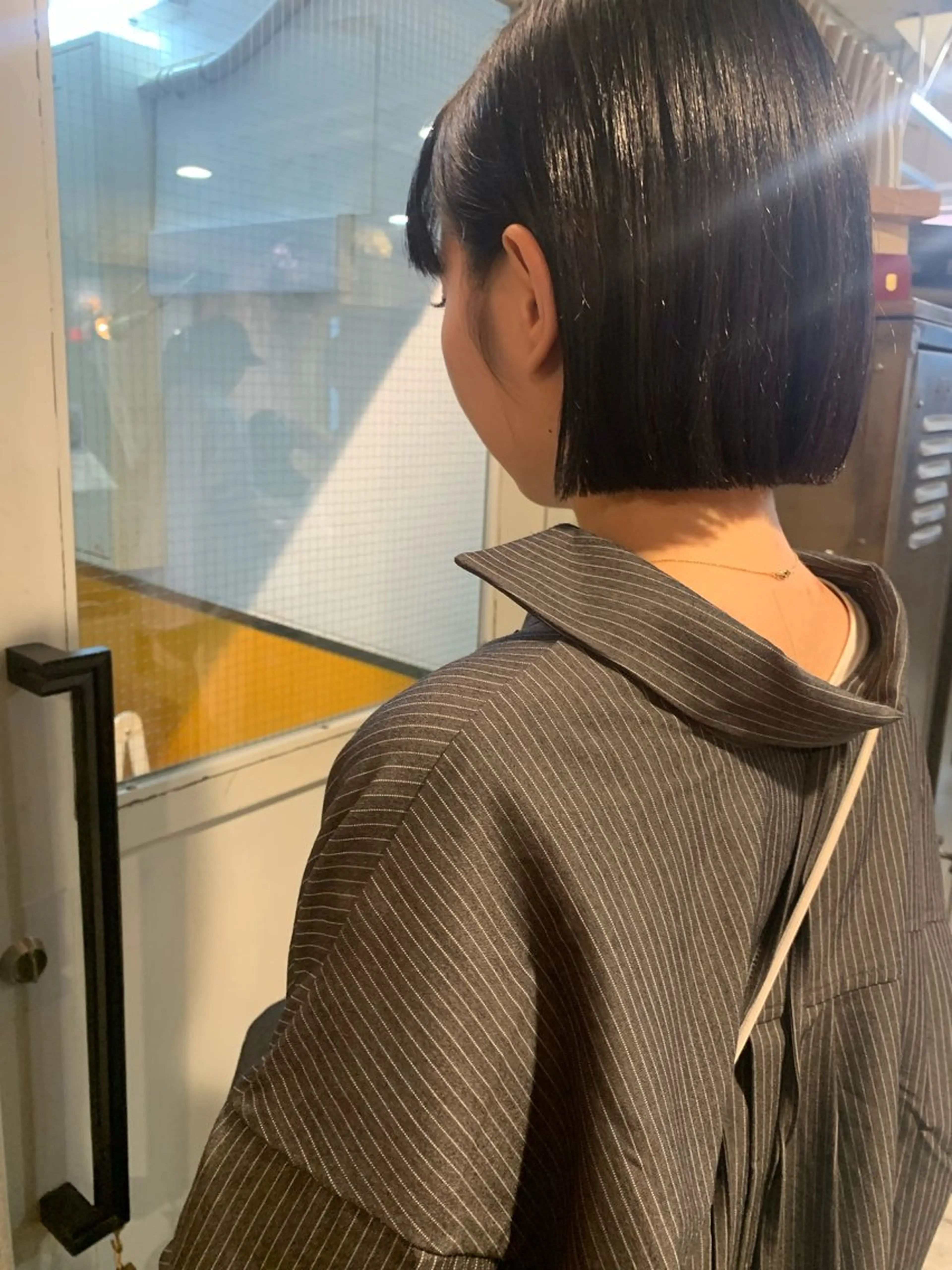 ショート カット ヘアカラー トリートメント 落合 妙佳のヘアスタイル