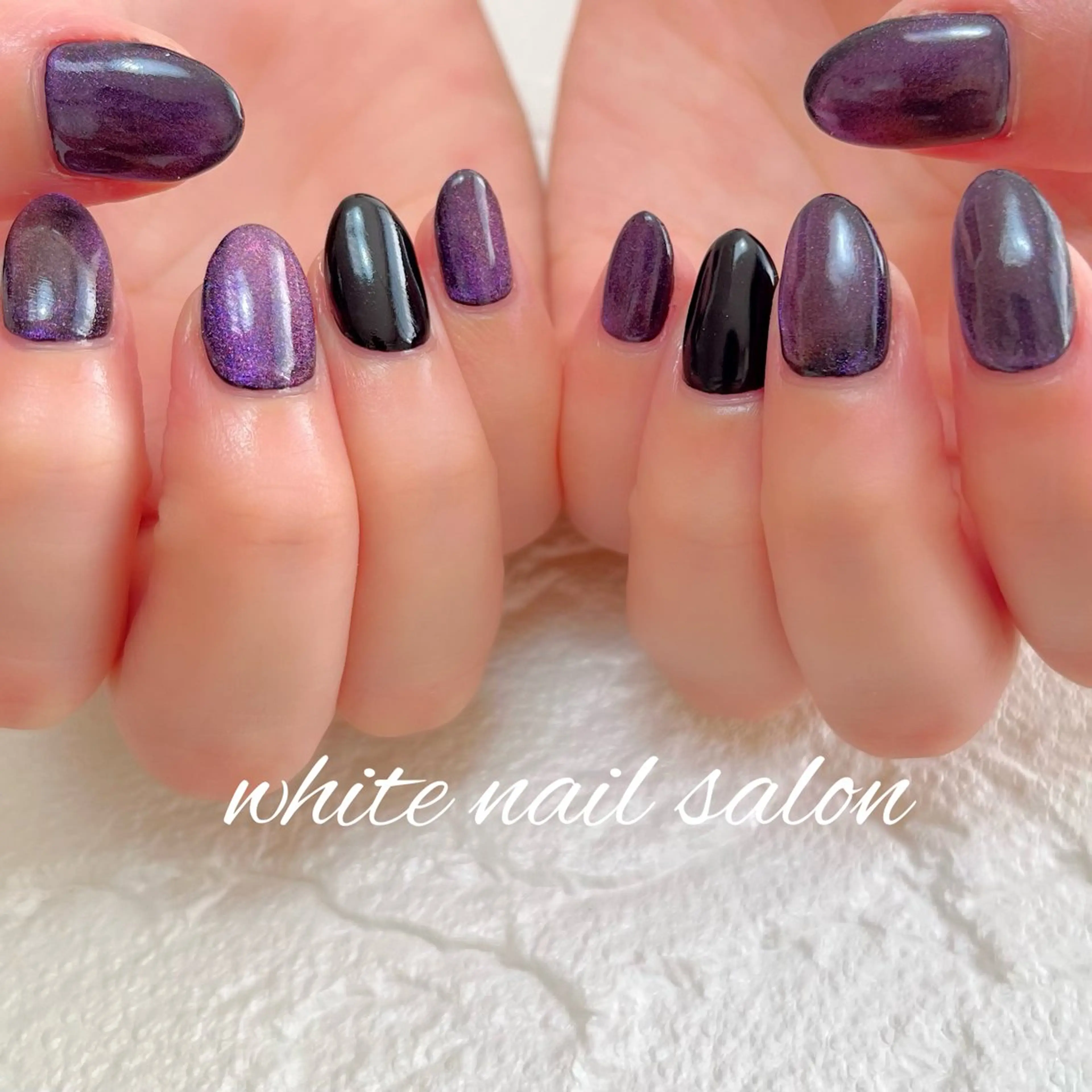 ネイル ラメ(グリッター) 持ち込み ハンドネイル white nail salonのネイルデザイン