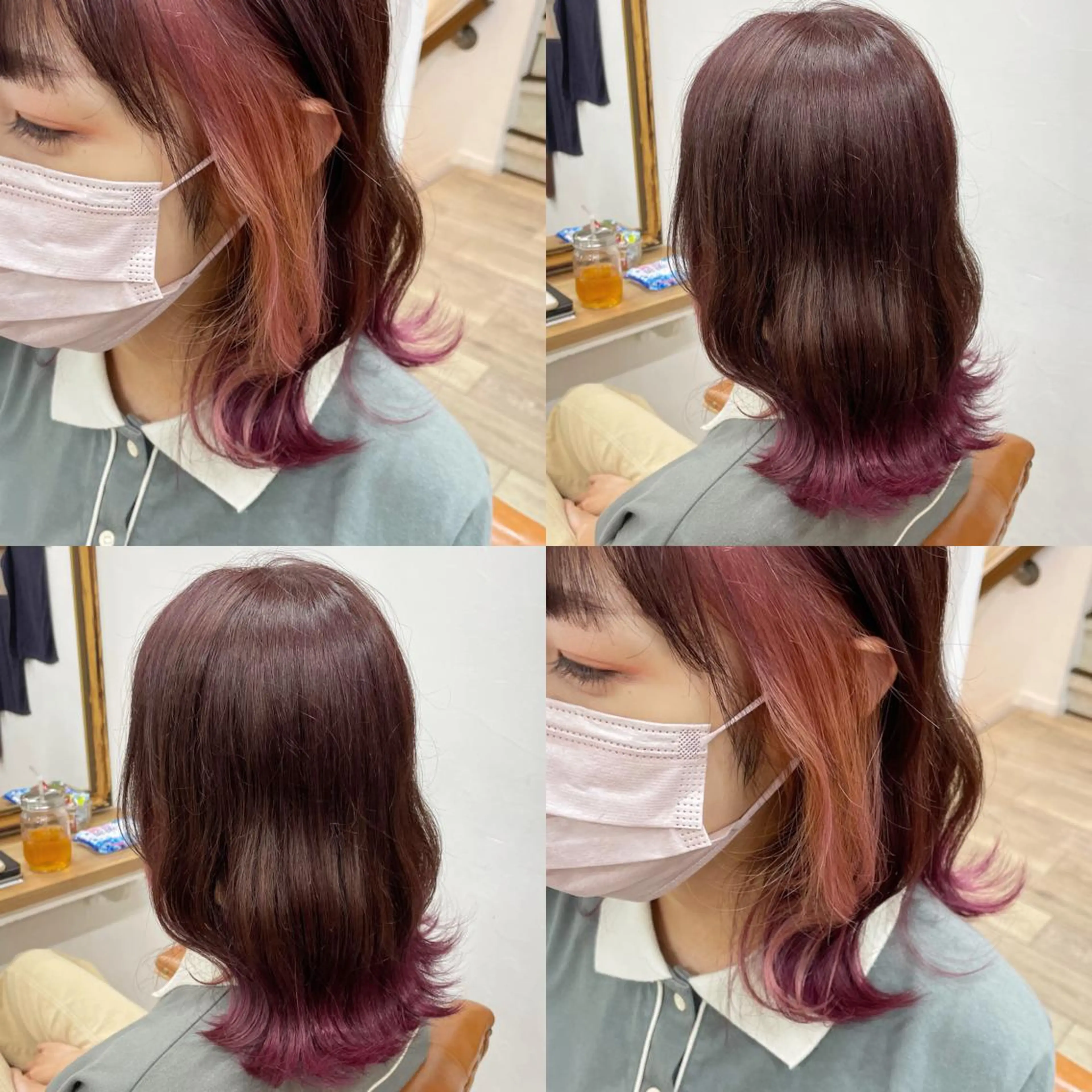 ミディアム 大人ガーリー🕊 Lewinはるのヘアスタイル