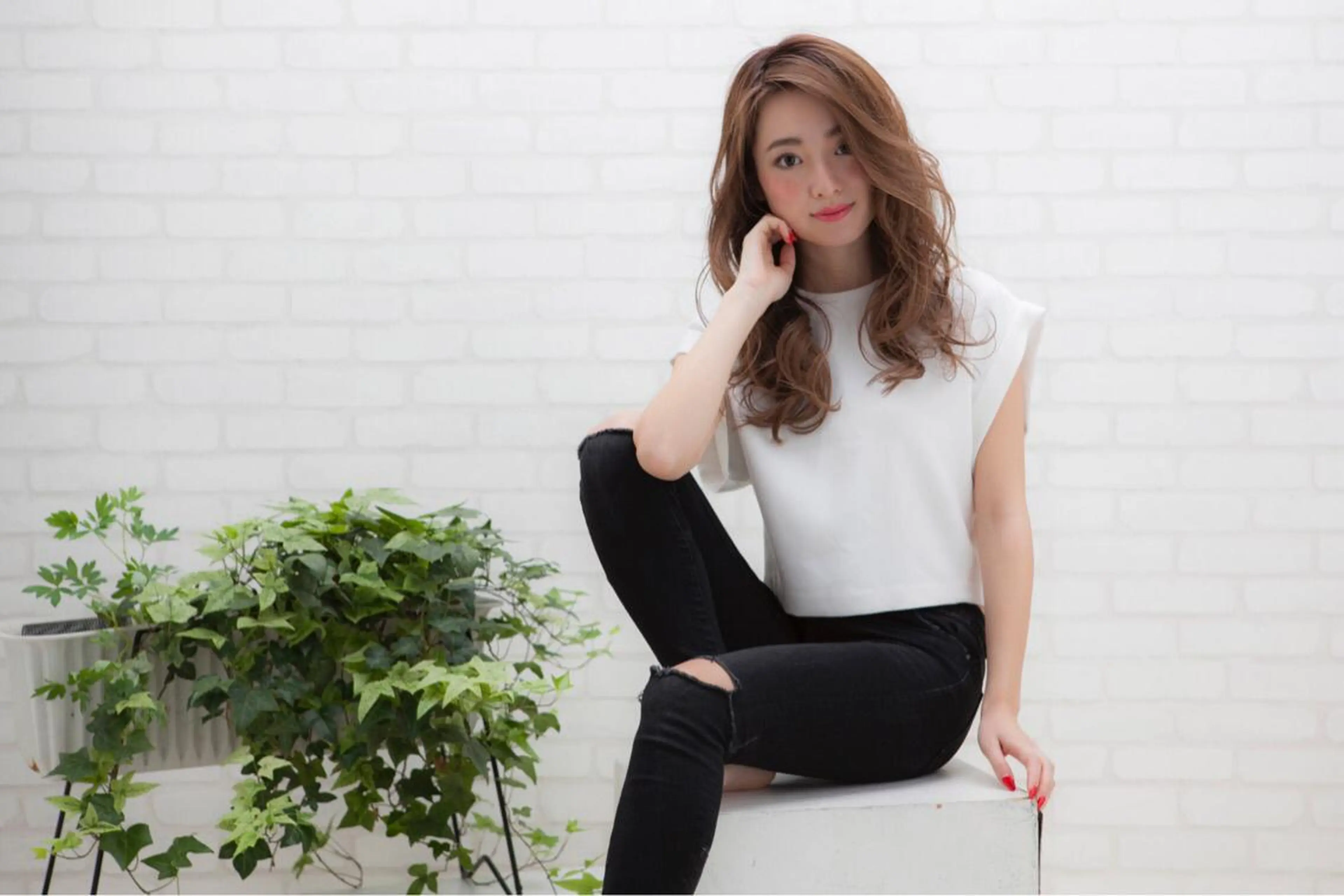 ロング カラー noa  ノアのヘアスタイル