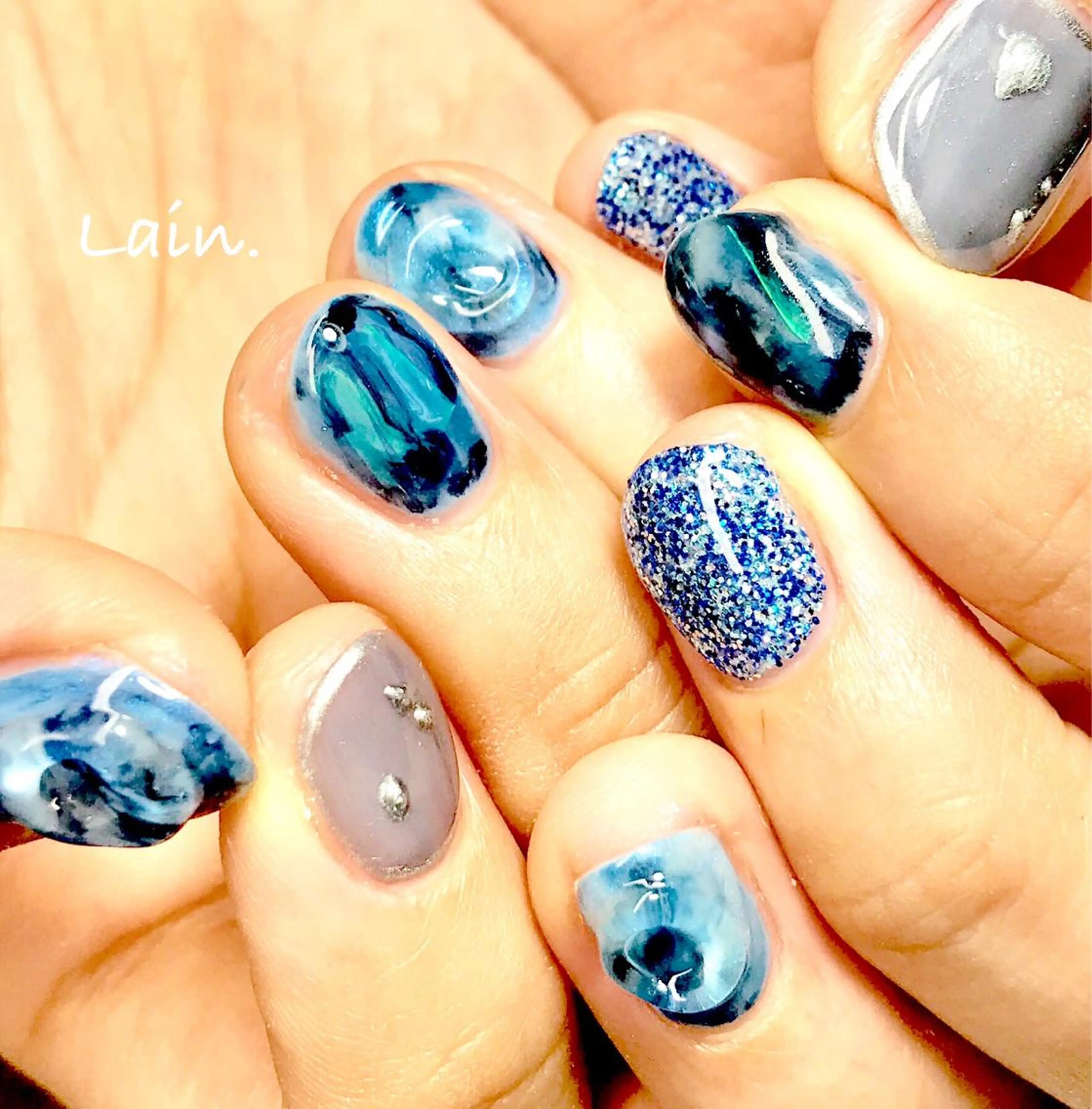 ネイル Liennail 持込デザインやり放題のネイルデザイン