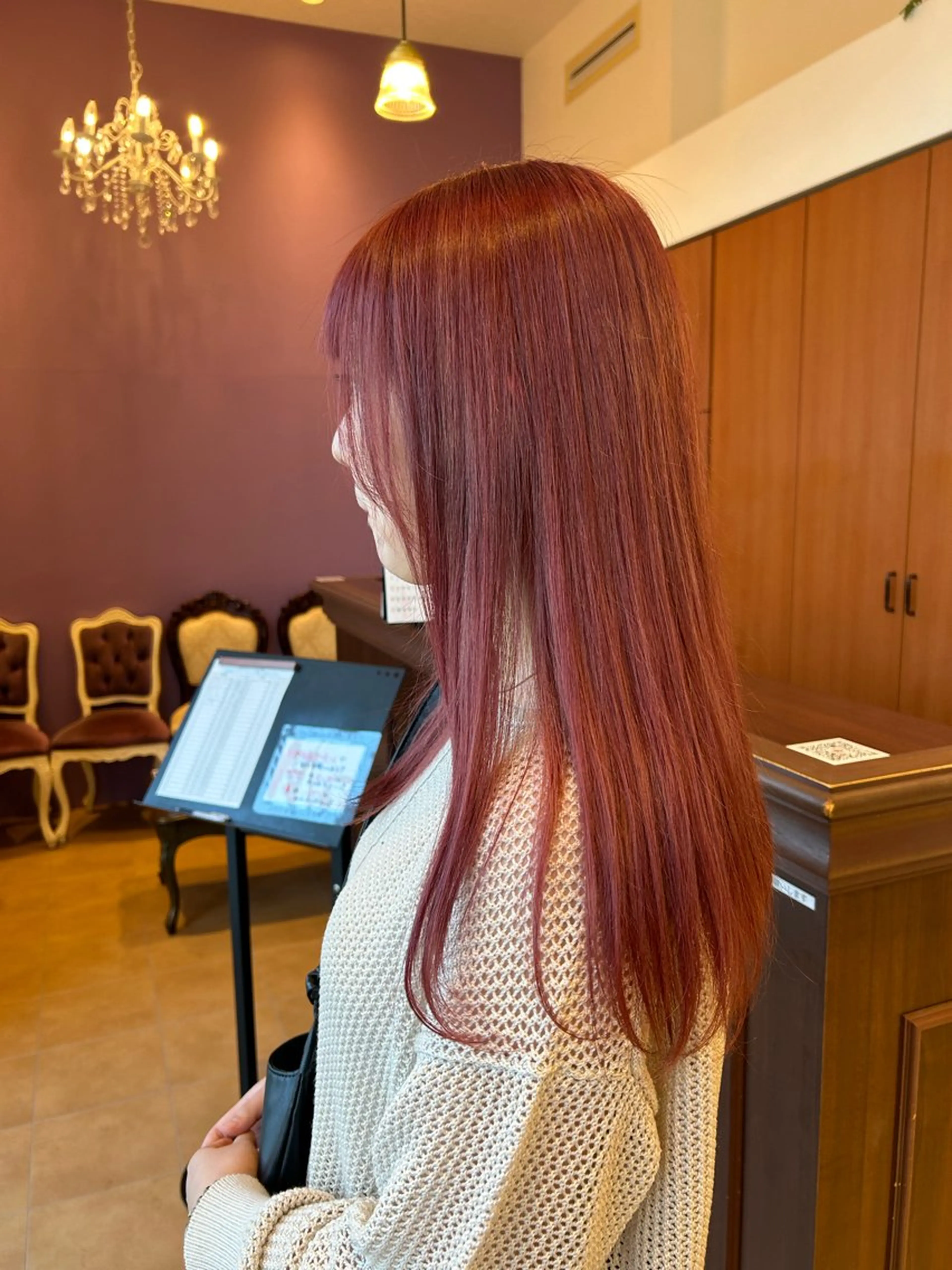 カラー＋メンテナンスカットの写真