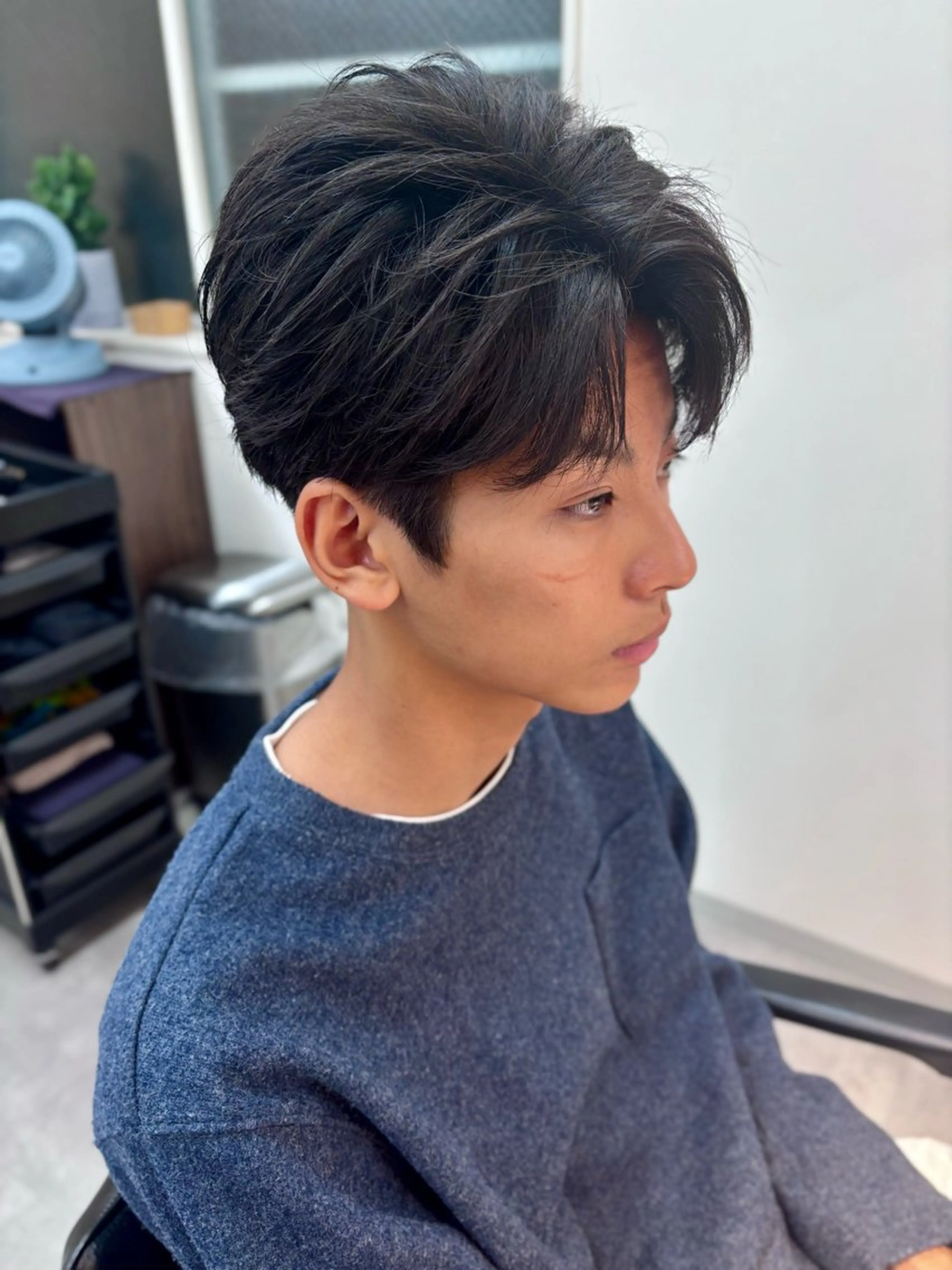 メンズ 刈り上げ カット 男の理想を叶える🔥 メンズパーマ特化｜関のヘアスタイル