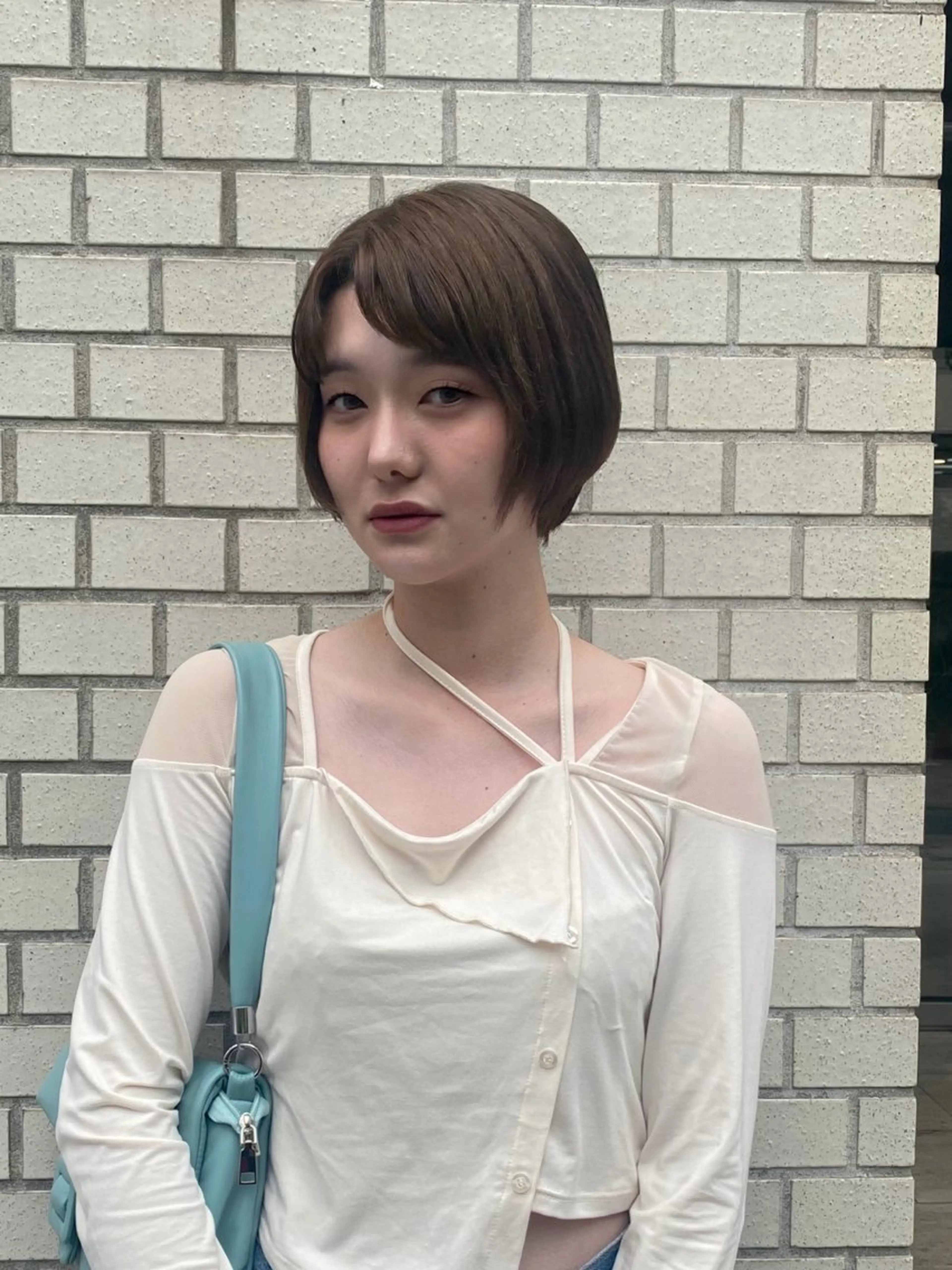 ショート カラー ショートヘア カット ヘアカラー FERIA梅田 hana💫のヘアスタイル