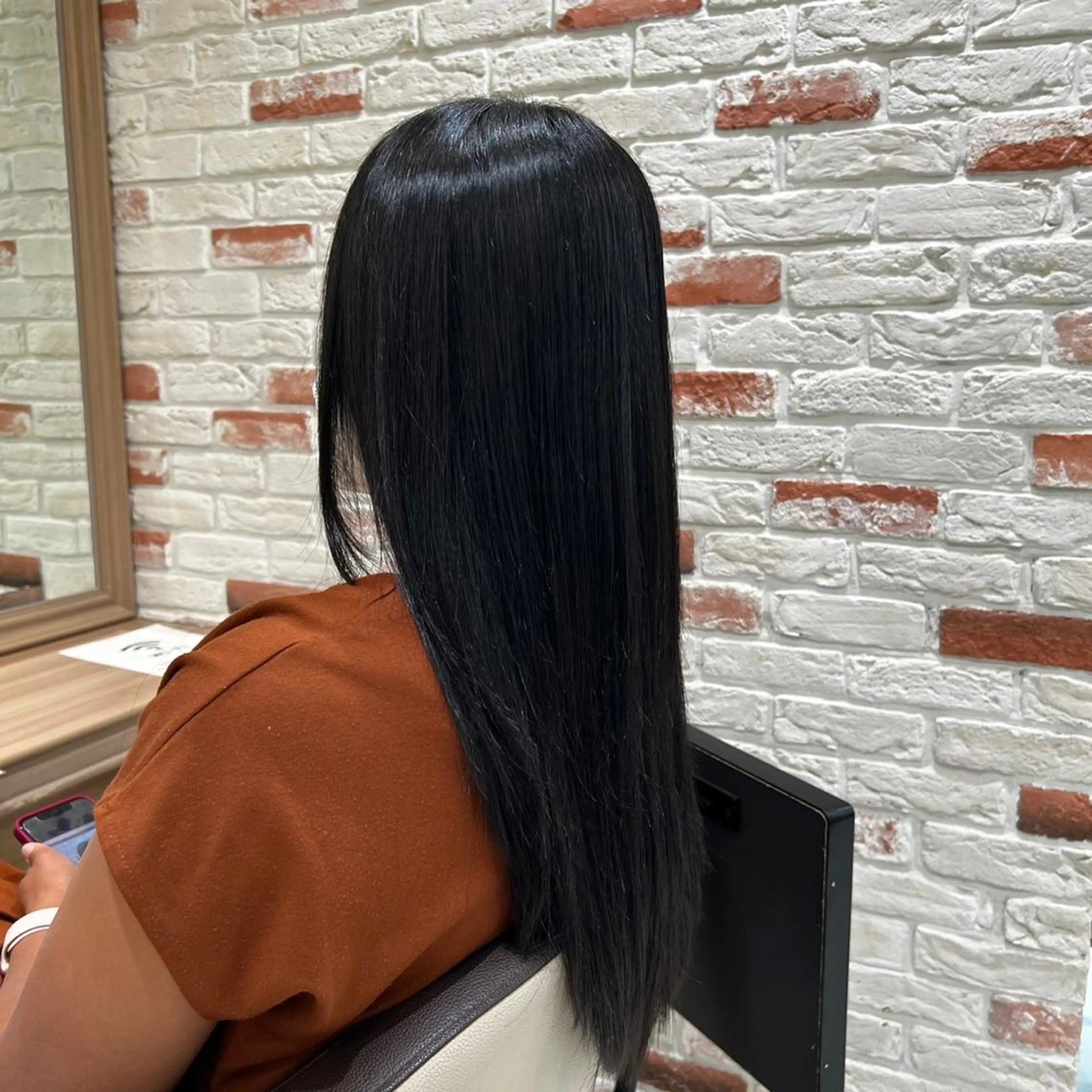 ロング カット 縮毛矯正 トリートメント ✨美髪／縮毛矯正 講師 ／塚田健✨のヘアスタイル