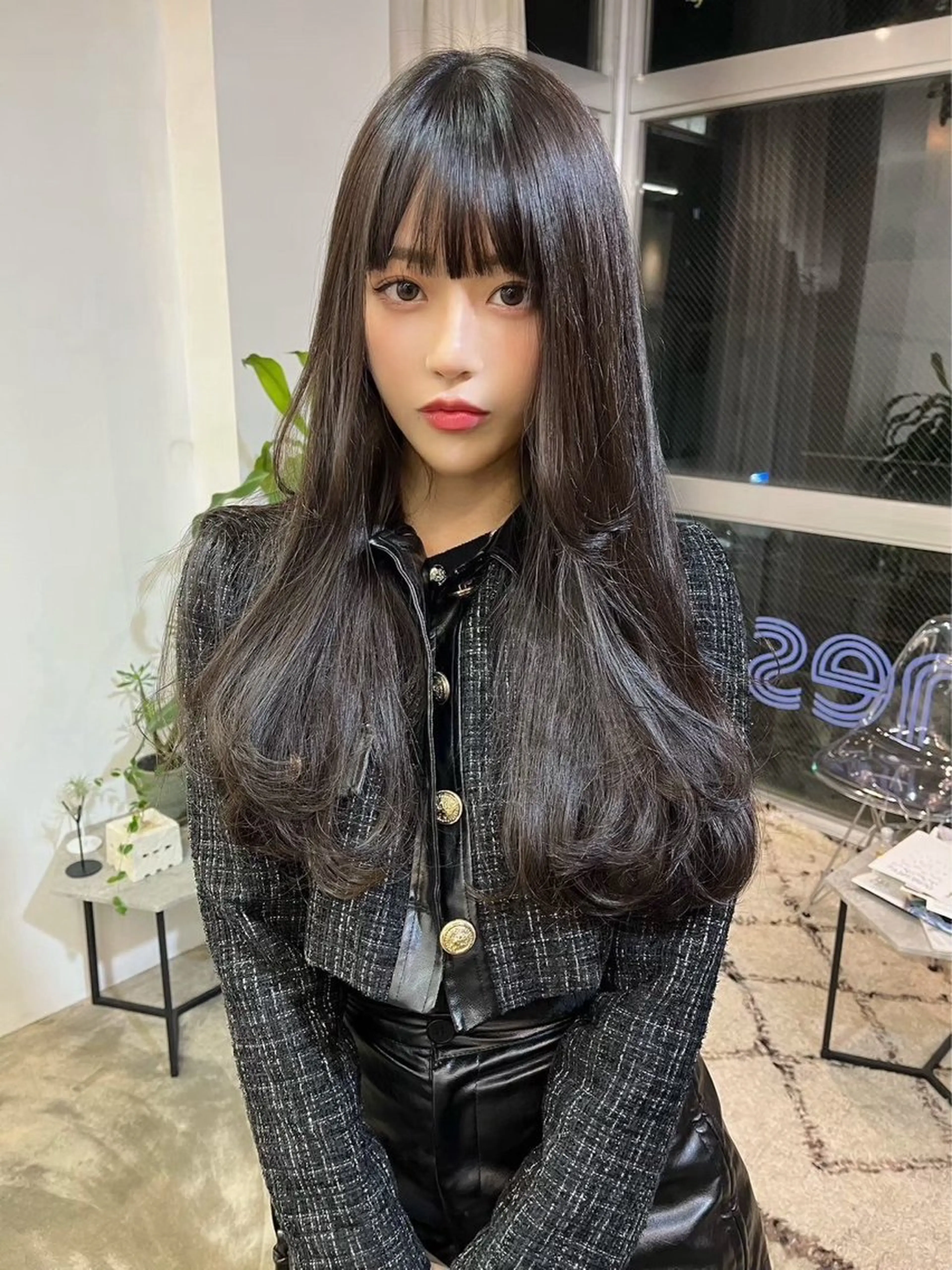 カラー 💜ness/ くるみ💜のヘアスタイル