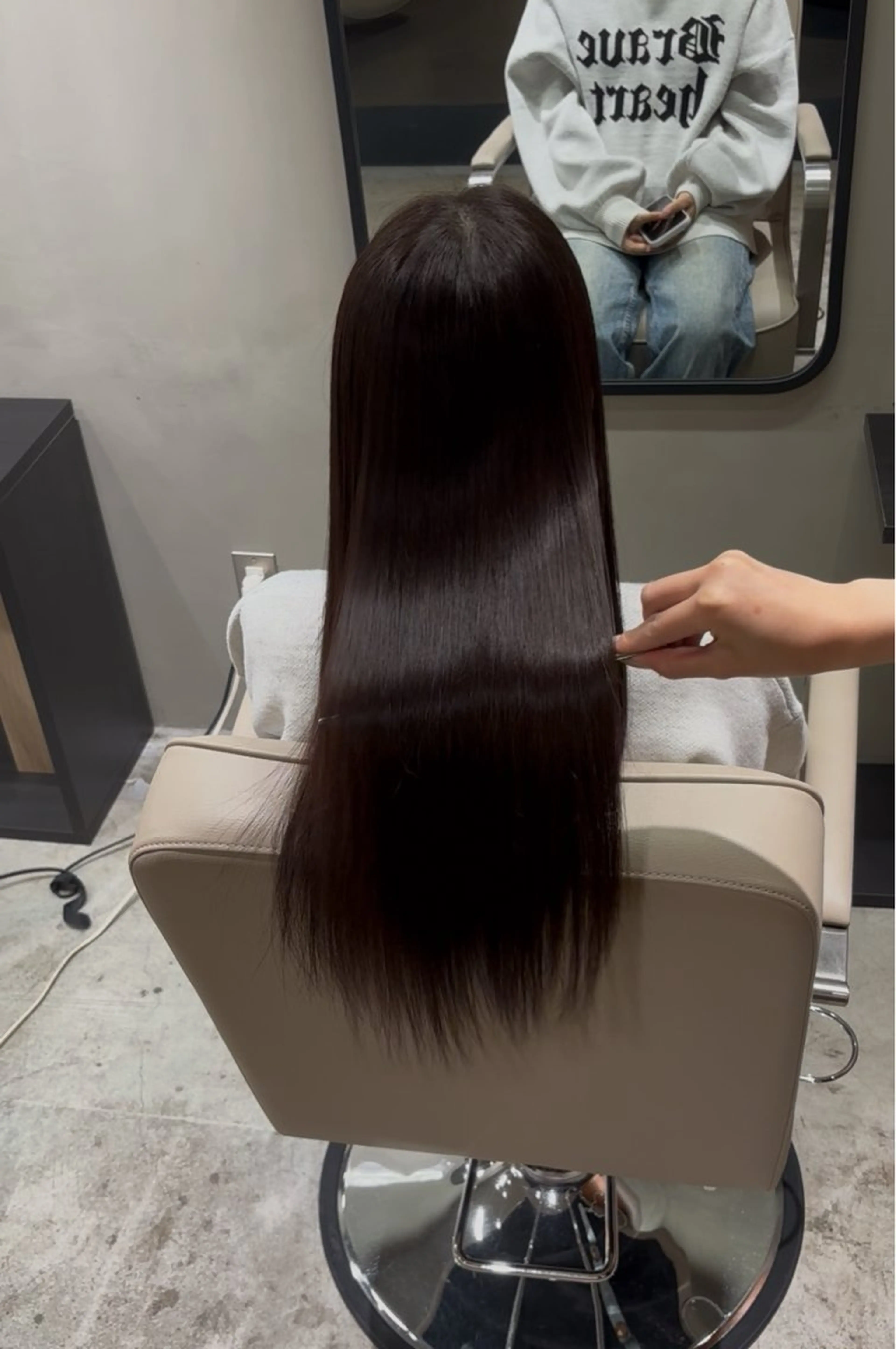 ロング 髪質改善 ヘアカラー トリートメント 神山美歌/髪質改善 /八丁堀のヘアスタイル