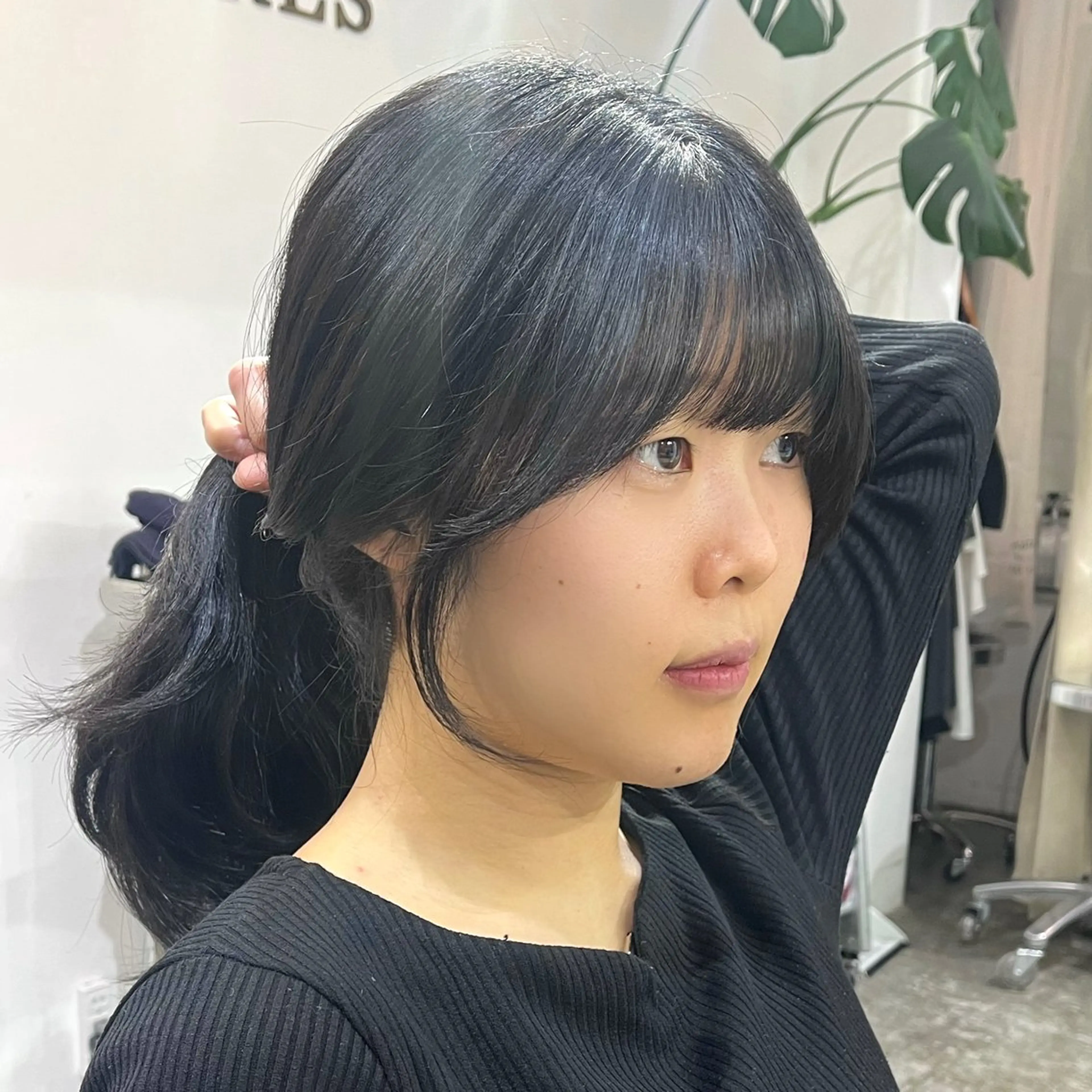 セミロング ヘアアレンジ 似合わせカット Je suis heureuse Tres所属・早朝セット☀️ レイヤー/Momoのヘアスタイル