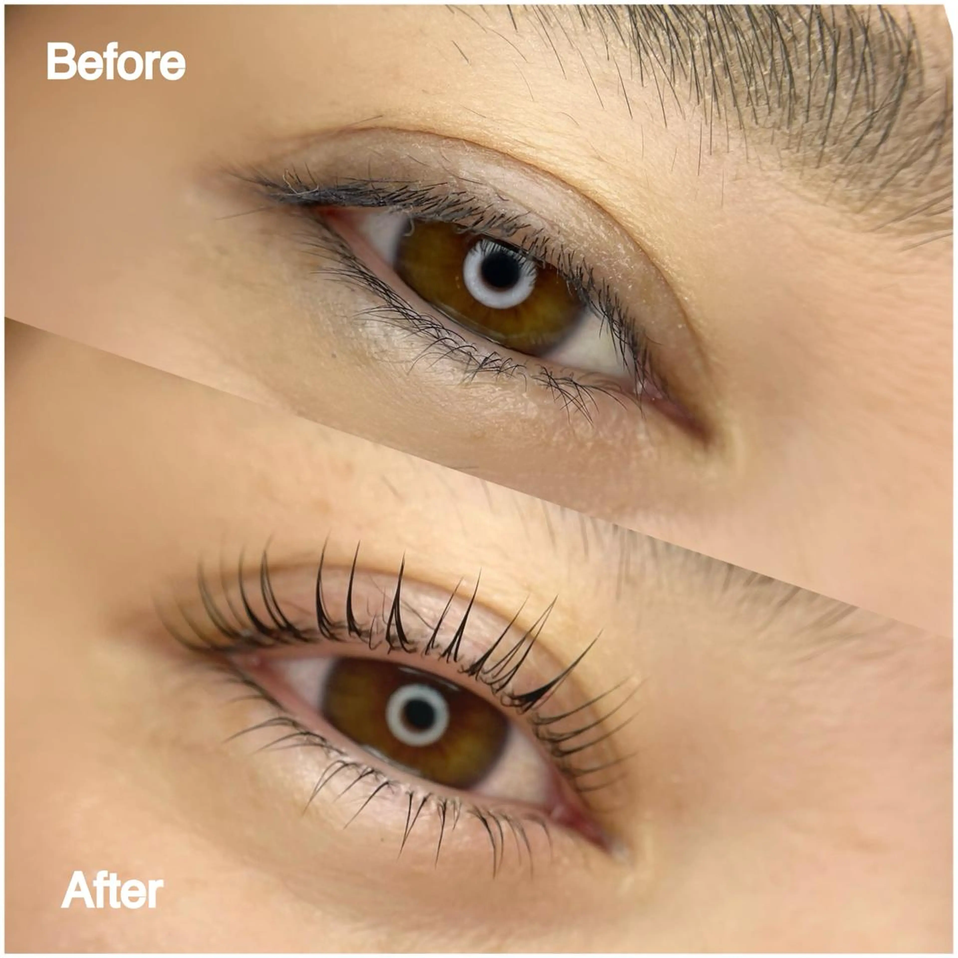 マツエク・マツパ フラットラッシュ ナチュラル パリジェンヌラッシュリフト まつげパーマ 一重×まつ毛パーマ マツパ 💕丸島 夏名🐰🍀のマツエク・マツパデザイン