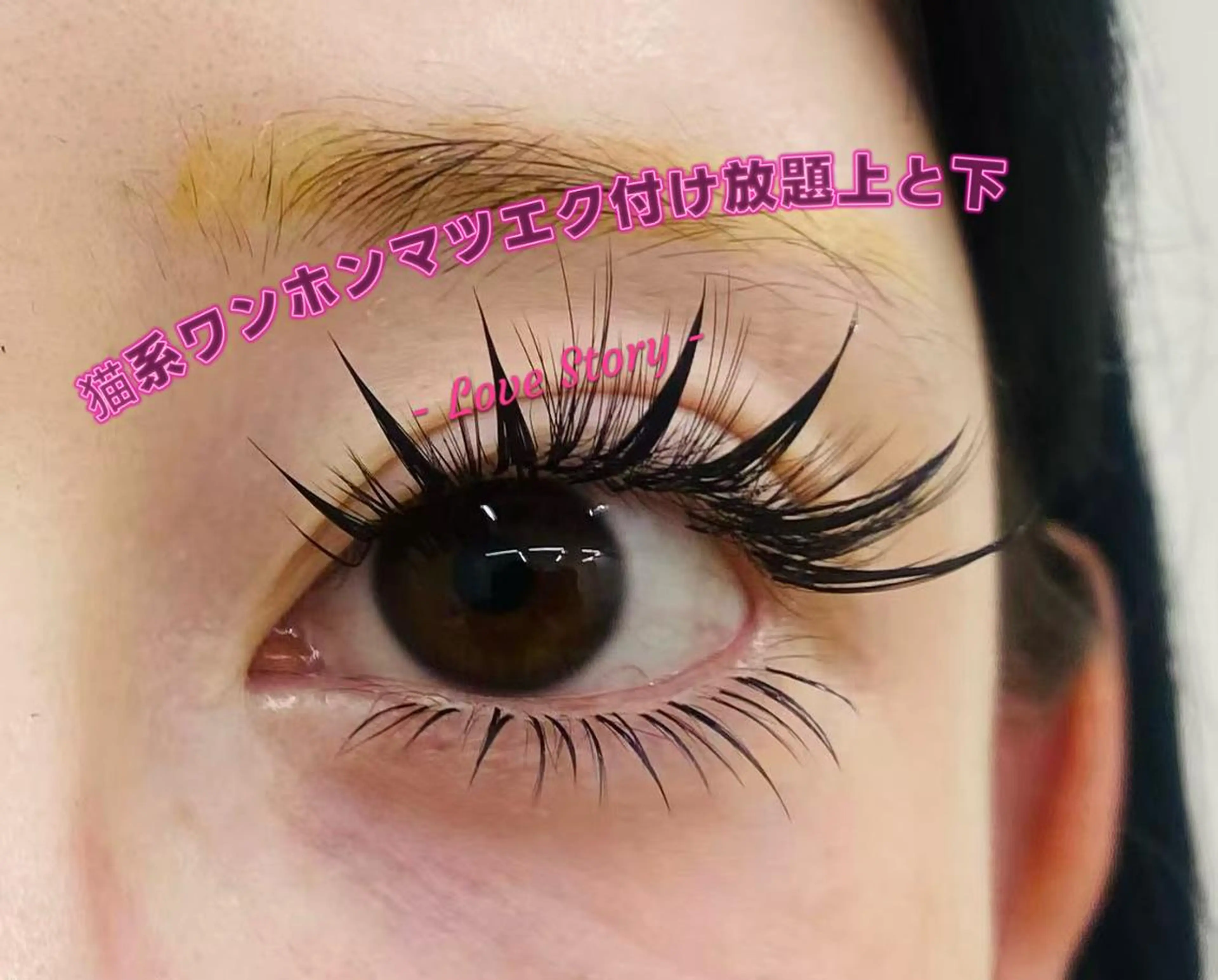 マツエク・マツパ 福井 アオイのマツエク・マツパデザイン