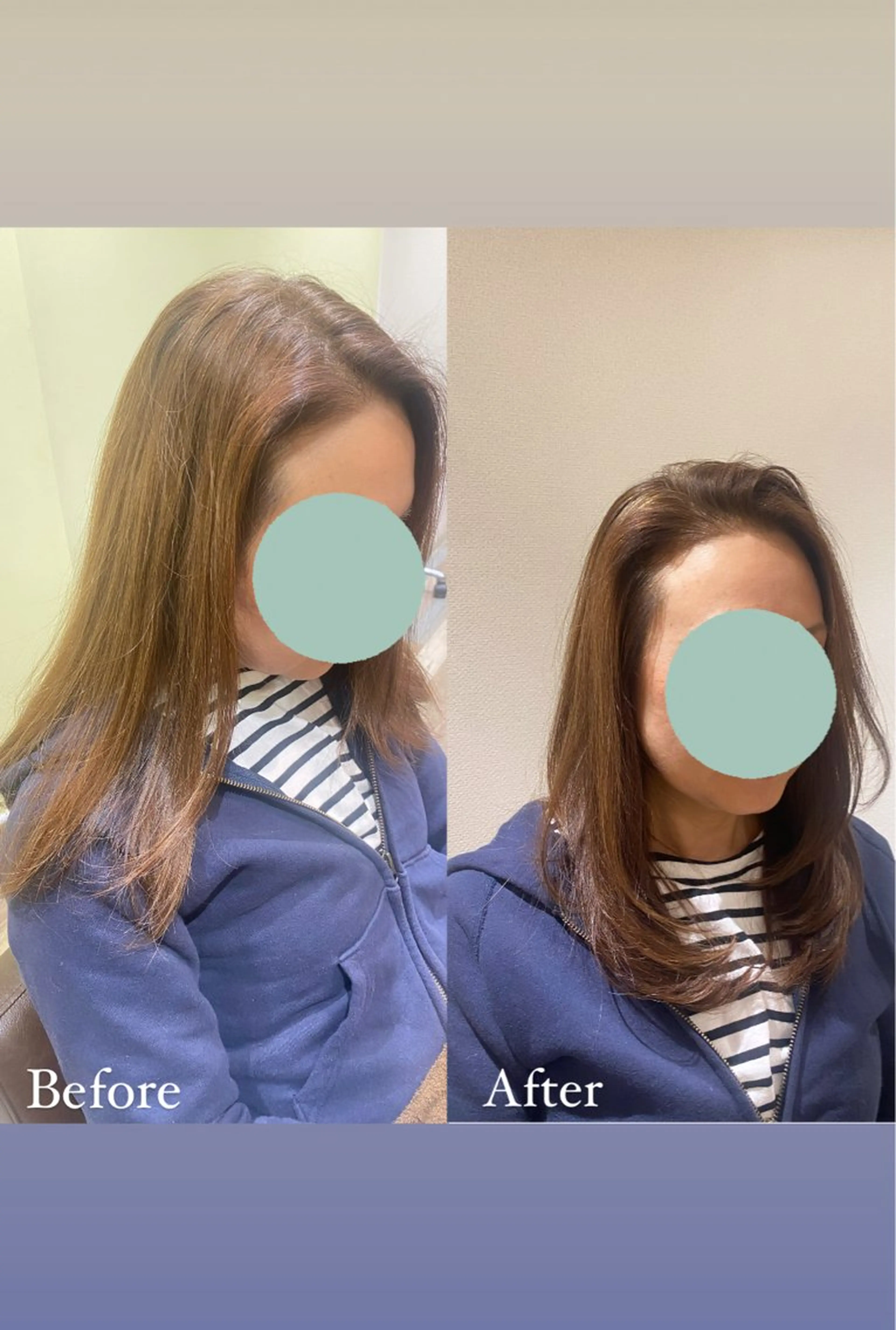 セミロング カットモデル募集💎 YURA🌷🫧のヘアスタイル