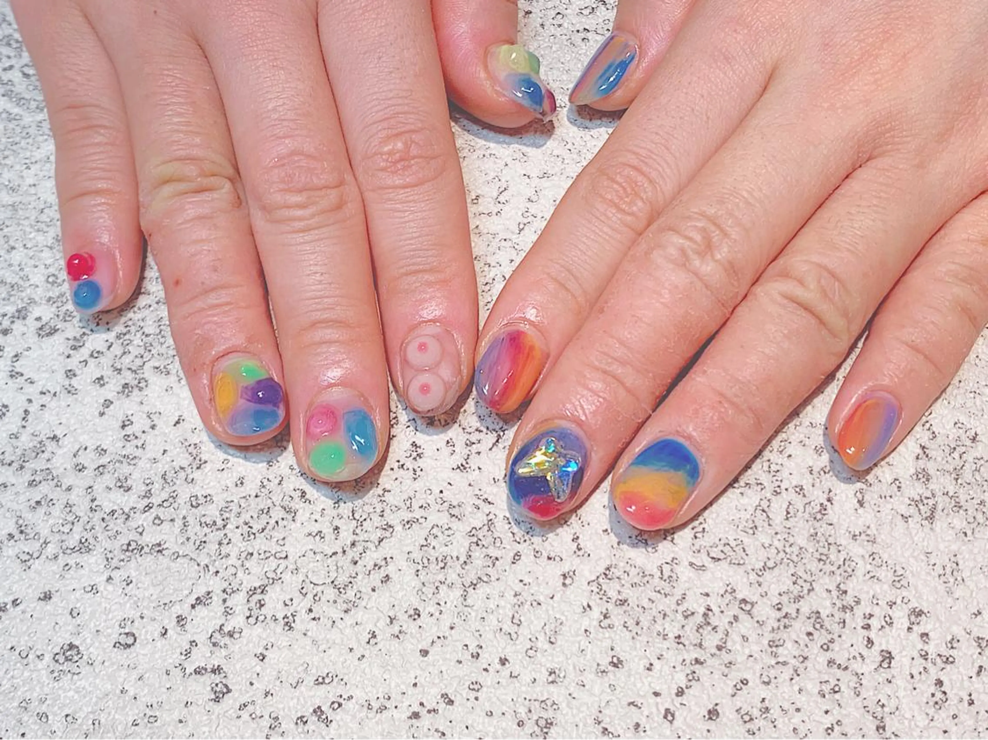 ネイル ハンドネイル LUKE所属・もとまつ さちこのネイルデザイン