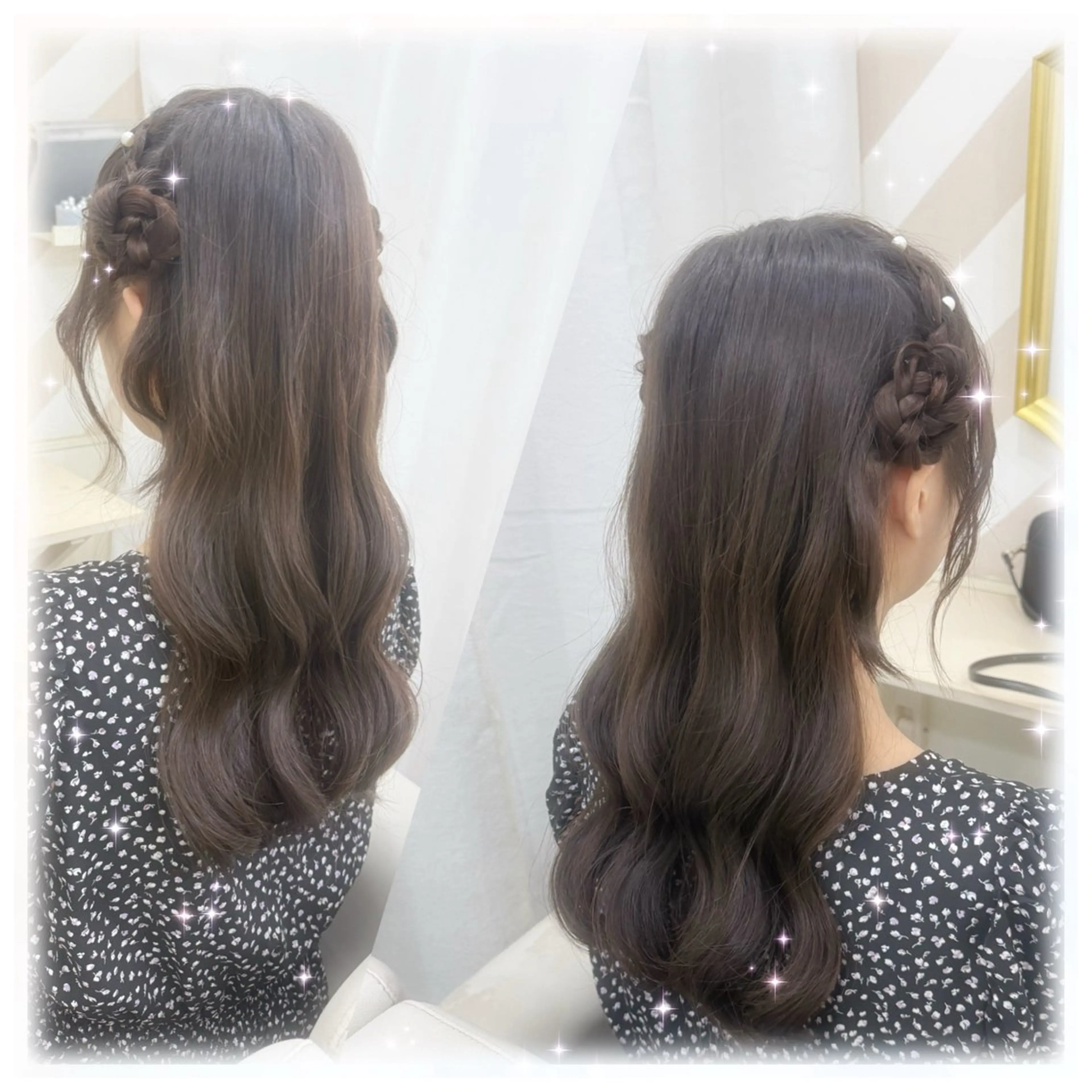 ヘアアレンジ 秋葉原コットン所属・ヘアセット 🤍AIRA🤍のヘアスタイル