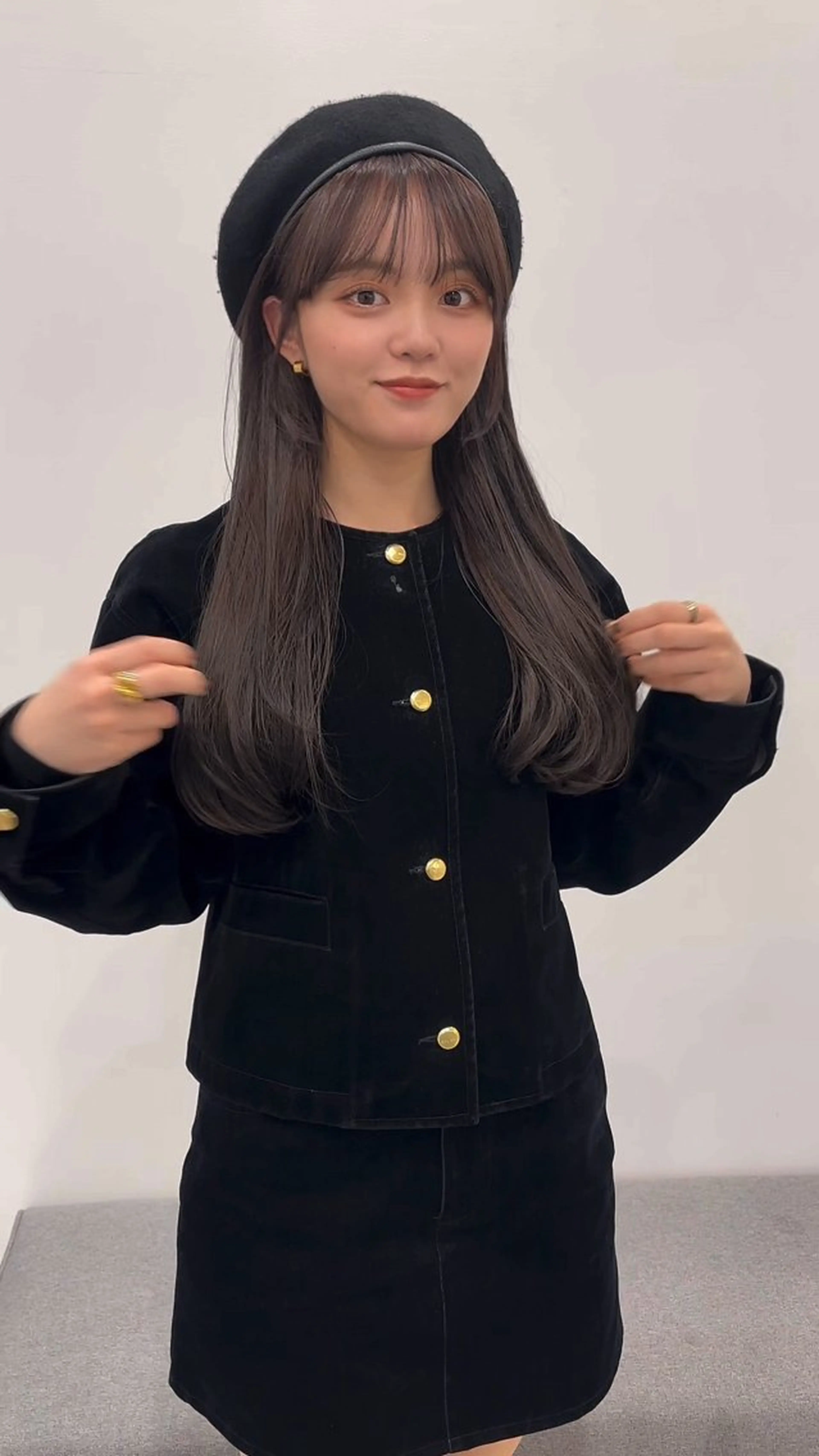 ロング カラー グレージュ カット ヘアカラー トリートメント レイヤーカット🎀 kanaのヘアスタイル