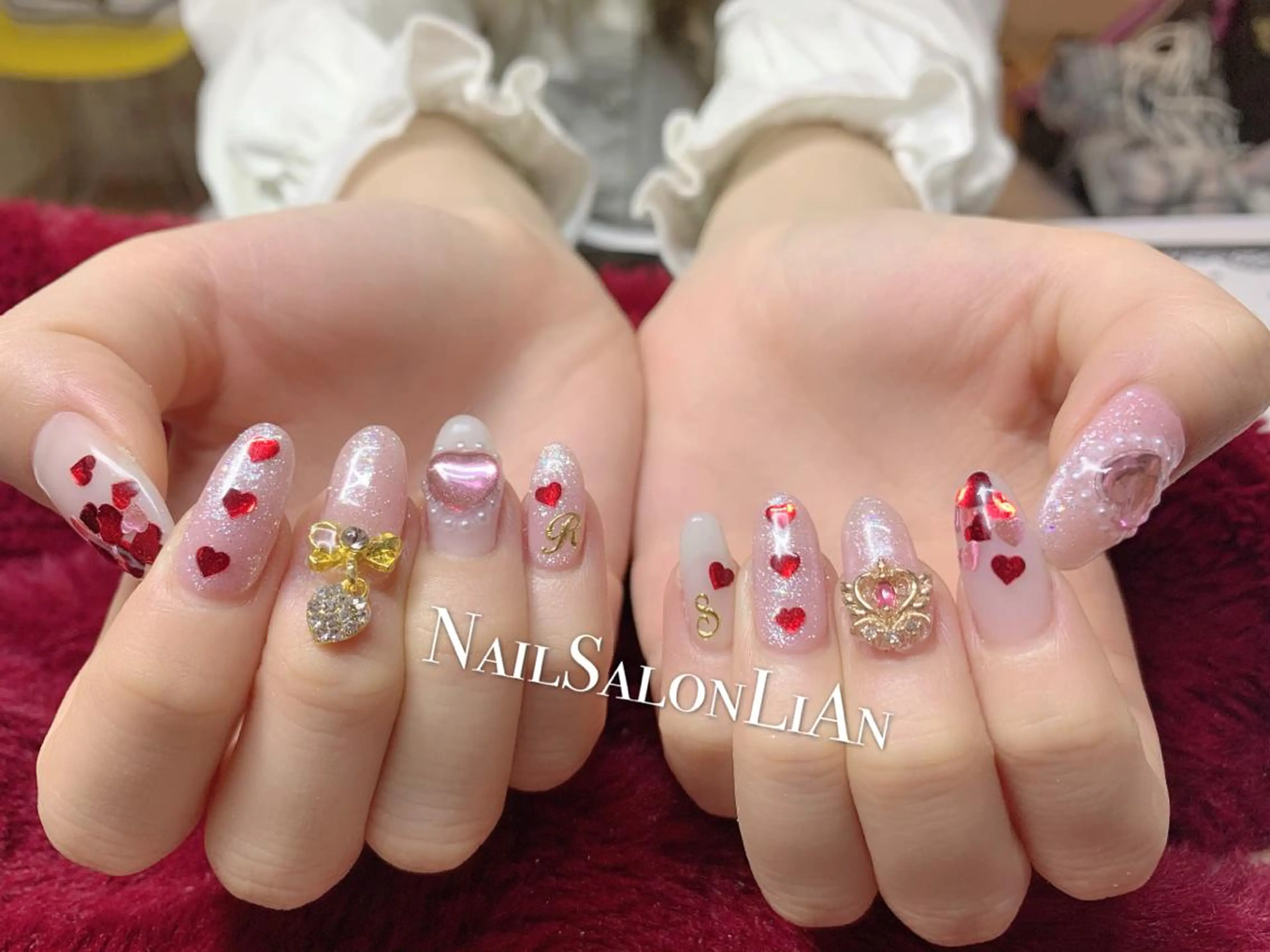 ネイル 持ち込み ハンドネイル NailSalon LiAnのネイルデザイン