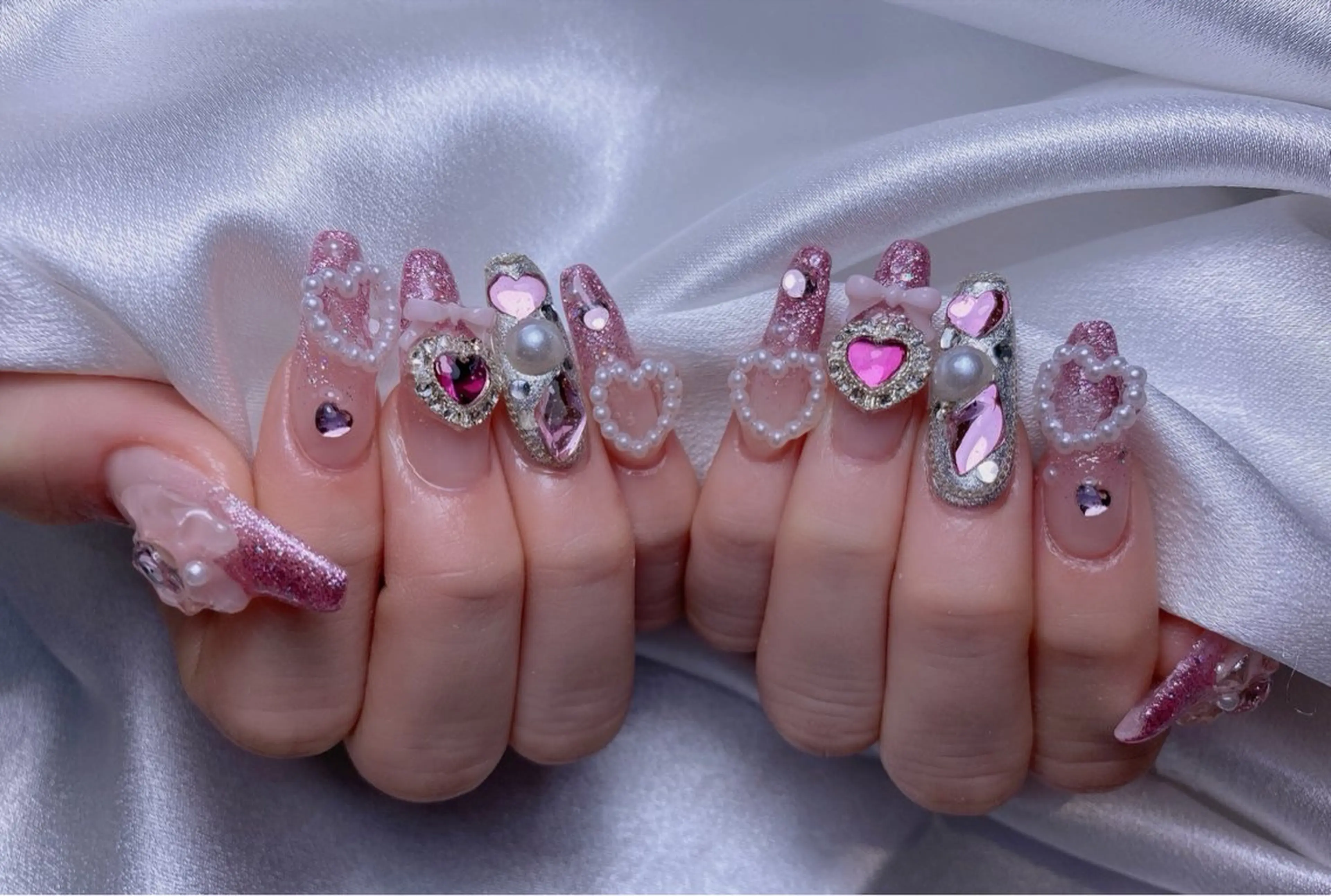 ネイル 長さだし専門店 M2　rikaのネイルデザイン