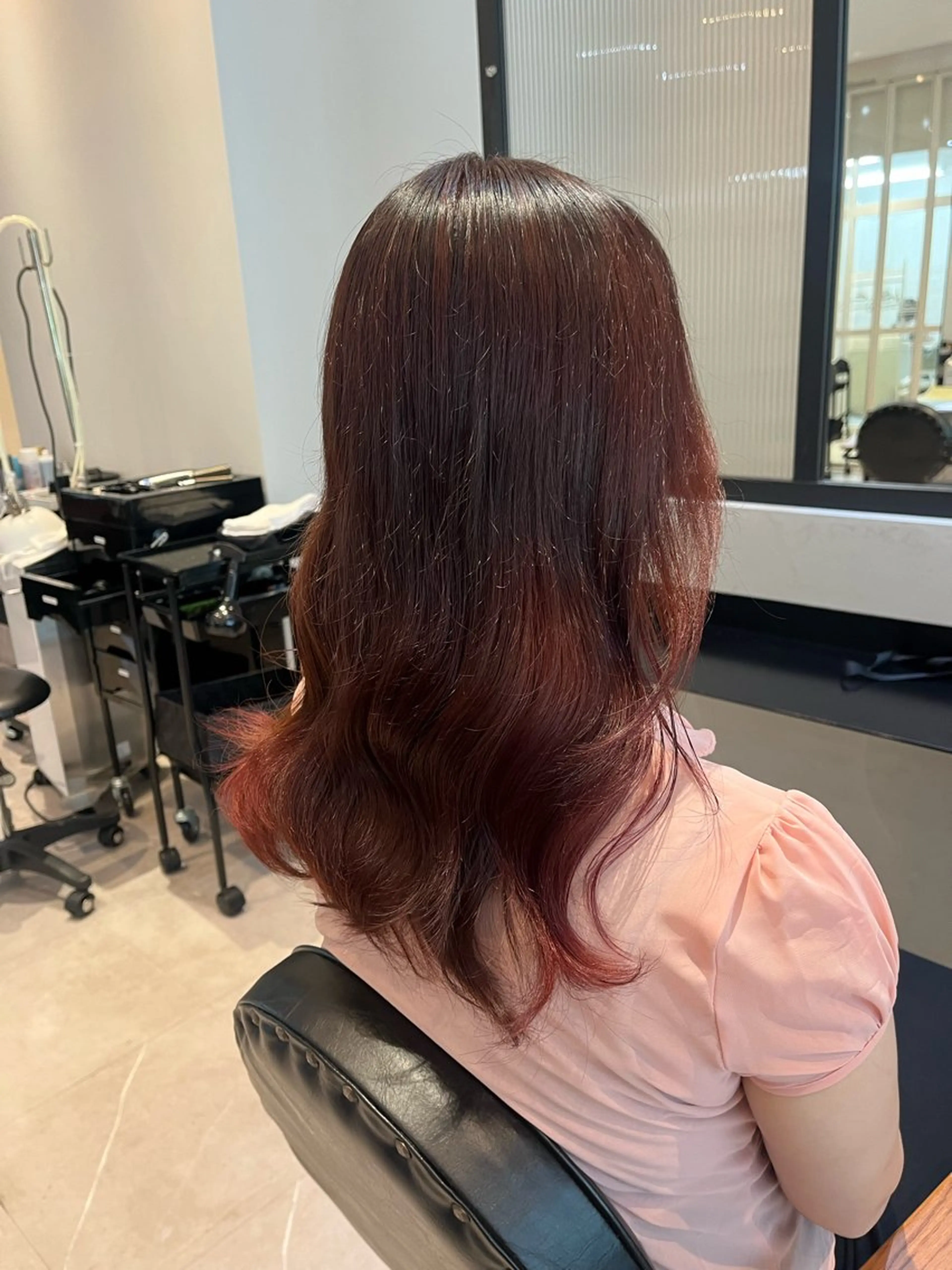 ロング 韓国ヘア🇰🇷/ みずき/レイヤーのヘアスタイル