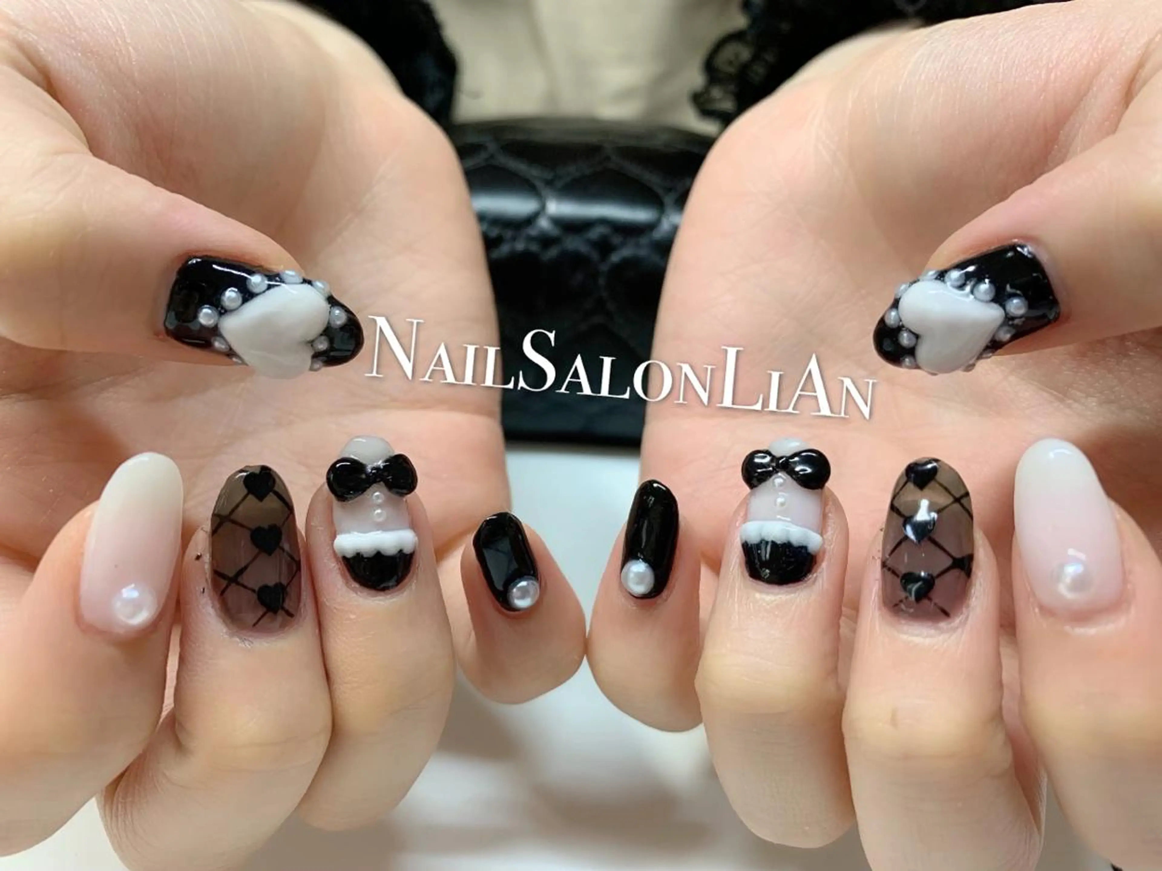 ネイル 持ち込み ハンドネイル NailSalon LiAnのネイルデザイン