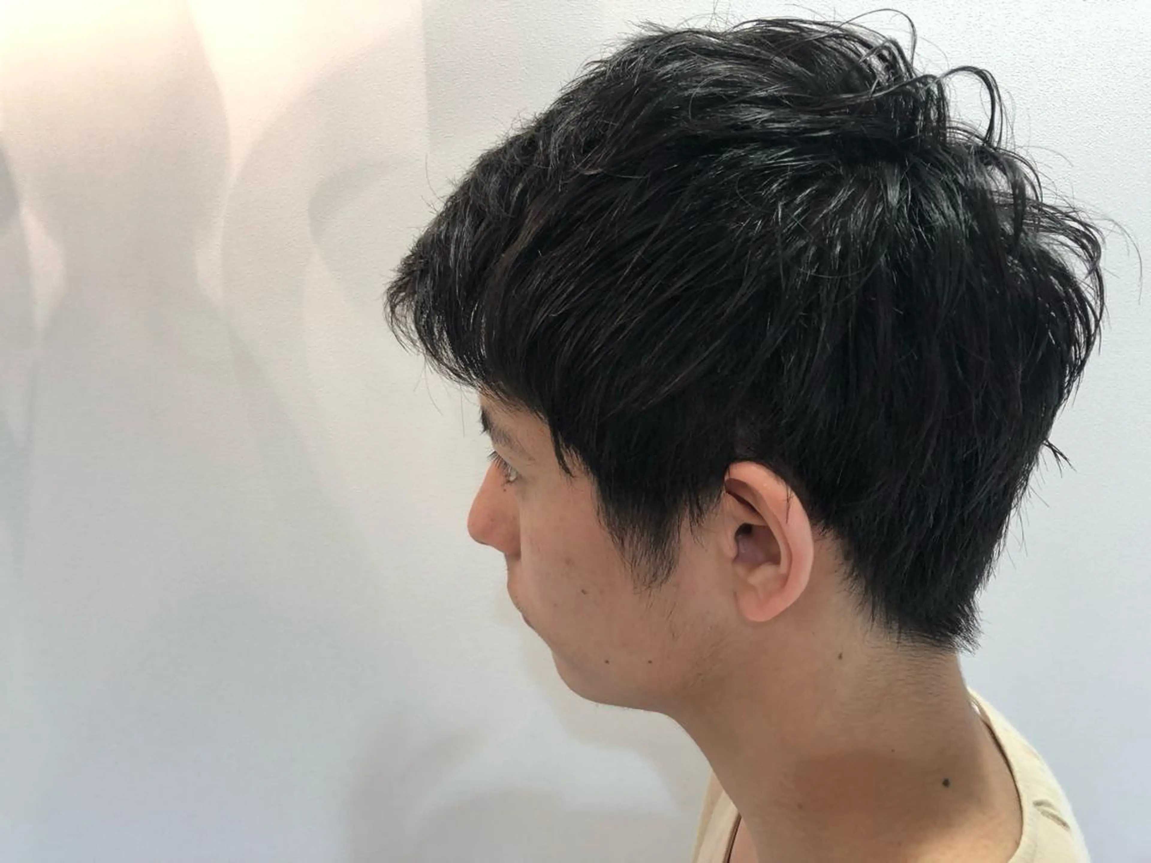 ショート メンズ 辻本 夏子のヘアスタイル