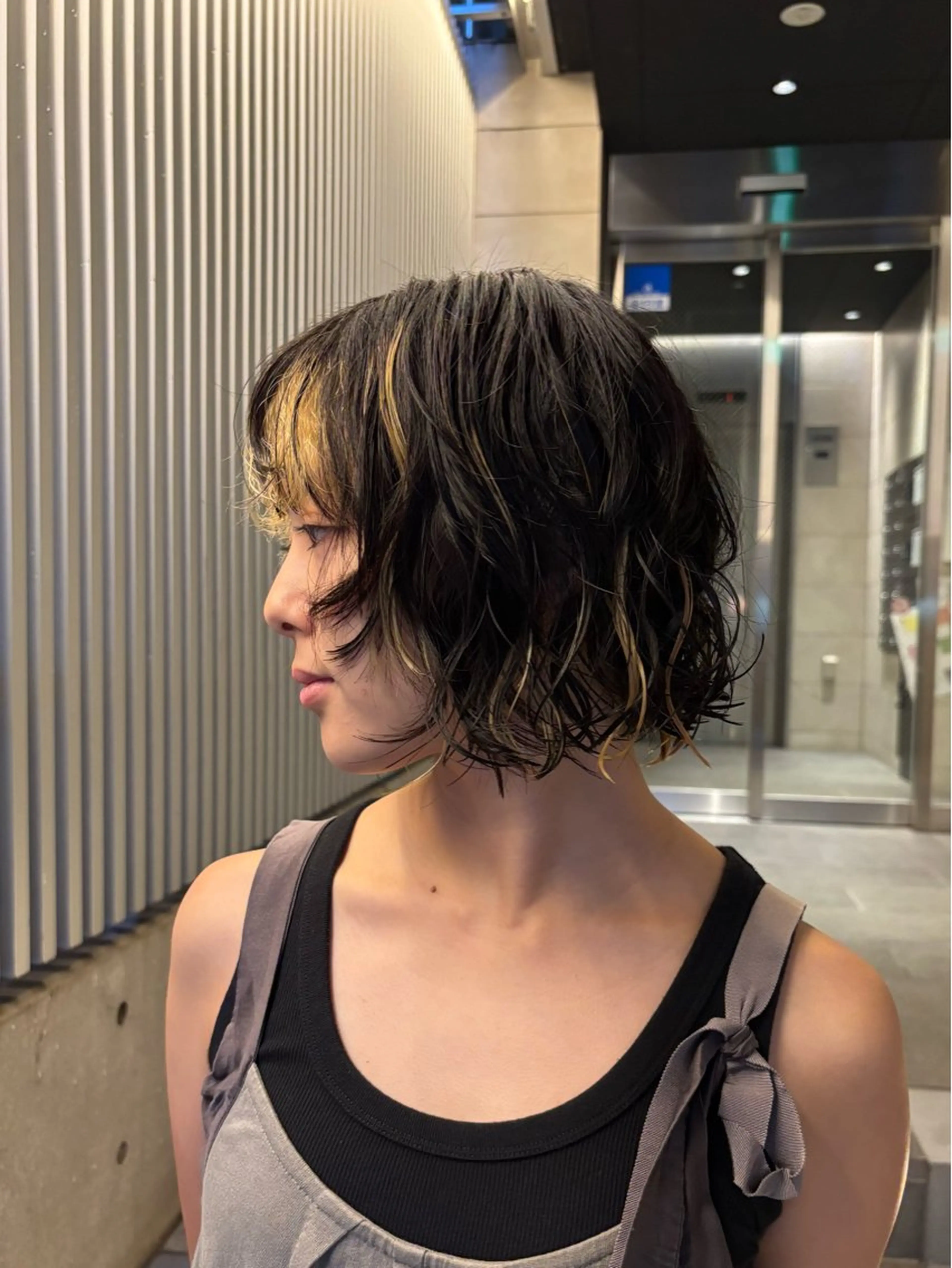 ミディアム パーマ カット パーマ ウルフカット/ mayo🌛🌀のヘアスタイル