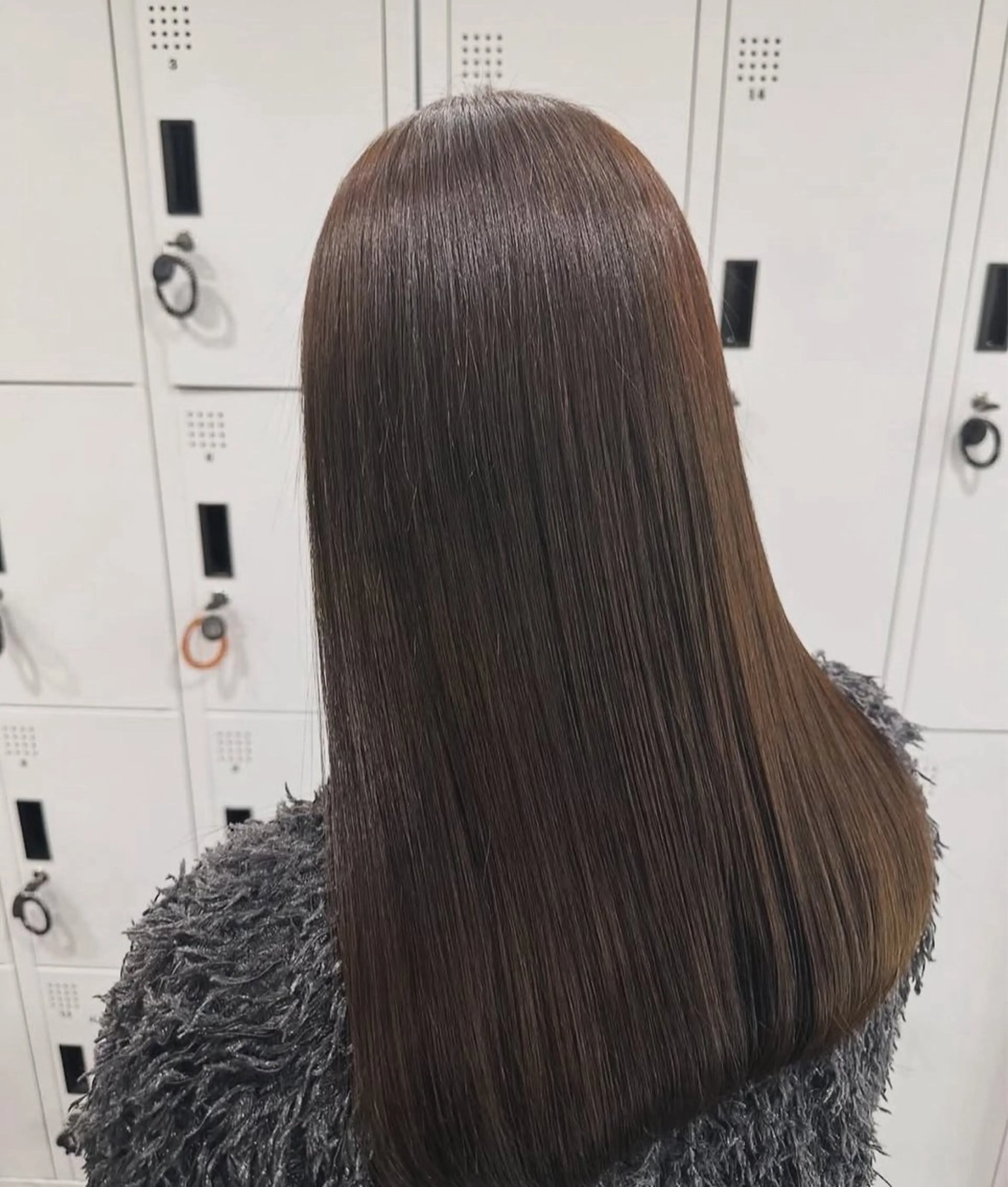 ロング 縮毛矯正 【GRANDEUR】 北川 愛果のヘアスタイル