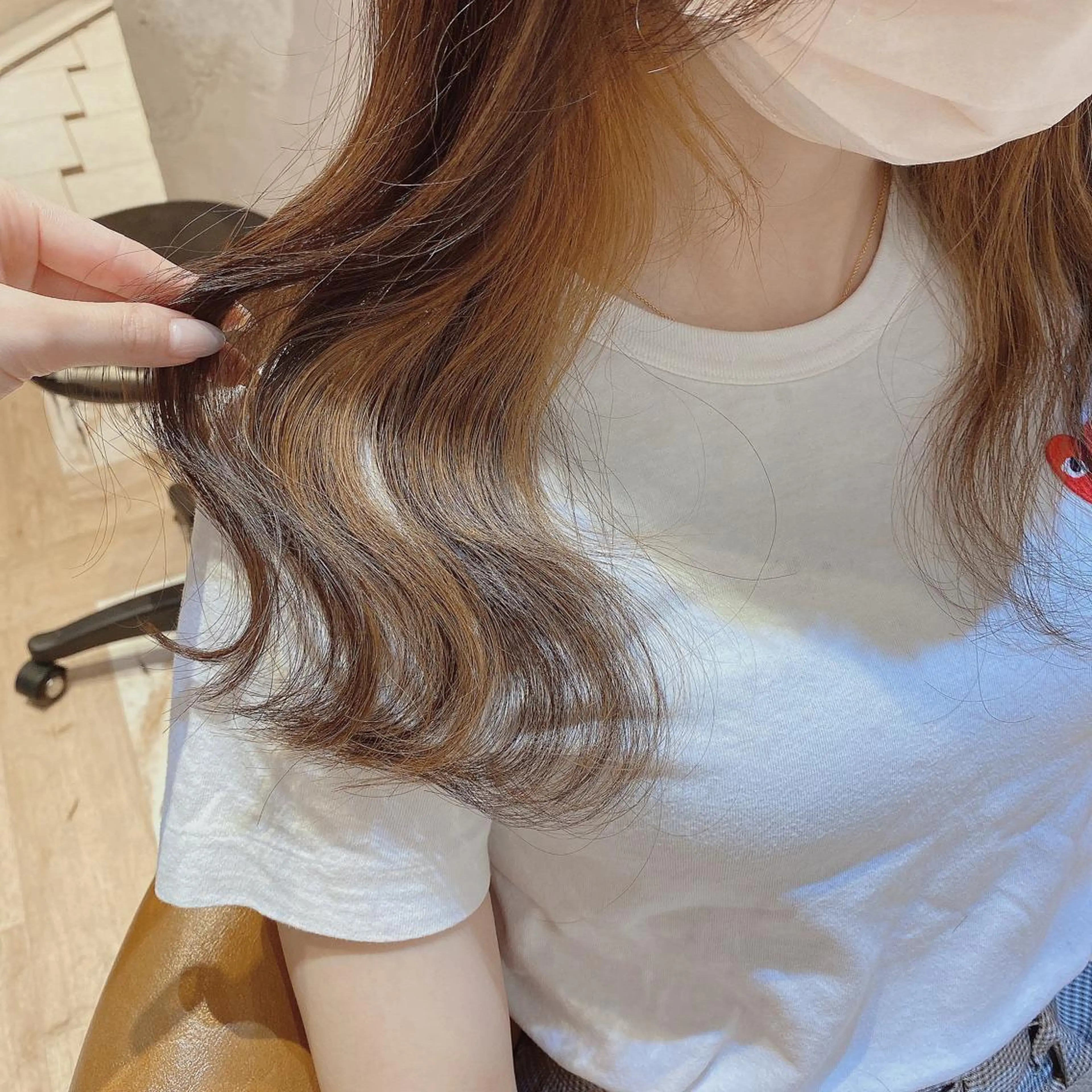 ミディアム カット ヘアカラー 代表山口ひな 髪質改善のプロのヘアスタイル